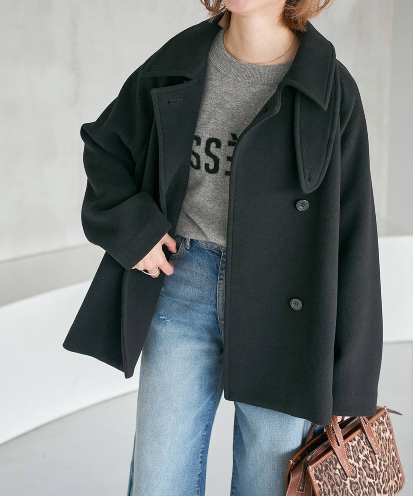 Spick & Span｜S160スタンドカラーショートコート | Rakuten Fashion