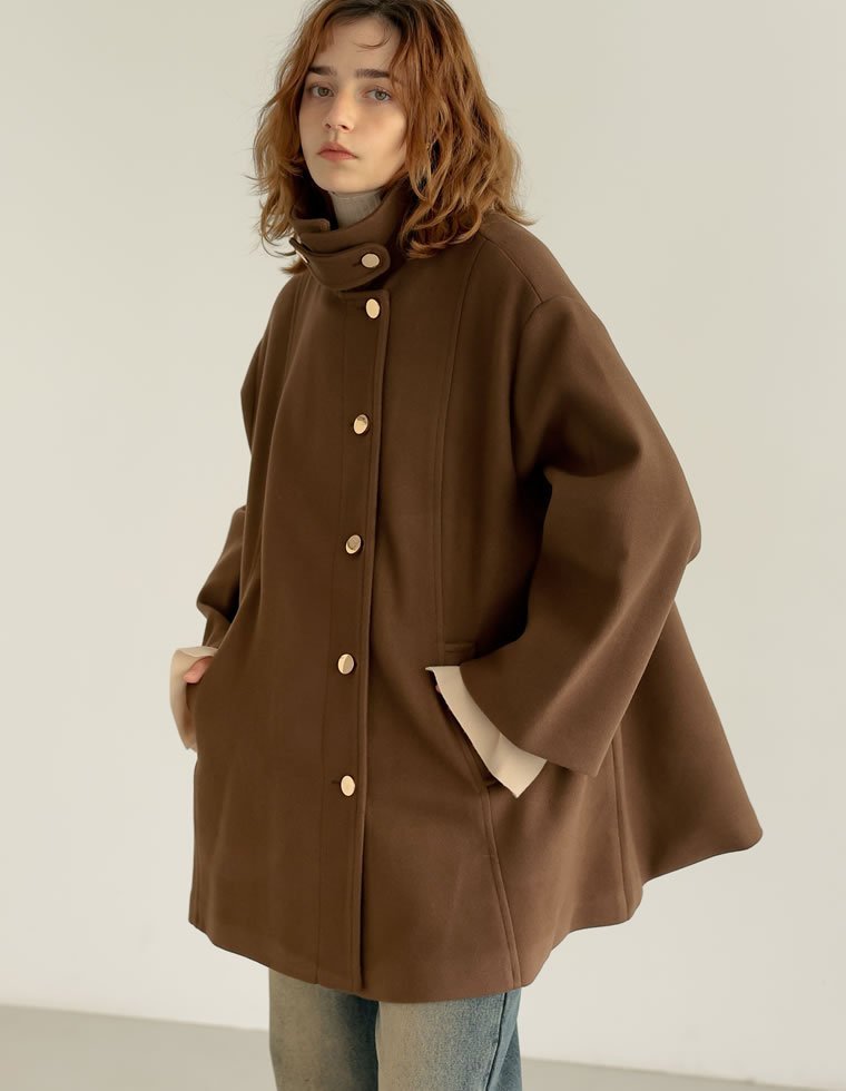 Re:EDIT｜マルチウェイポンチョ風ミドルコート | Rakuten Fashion(楽天