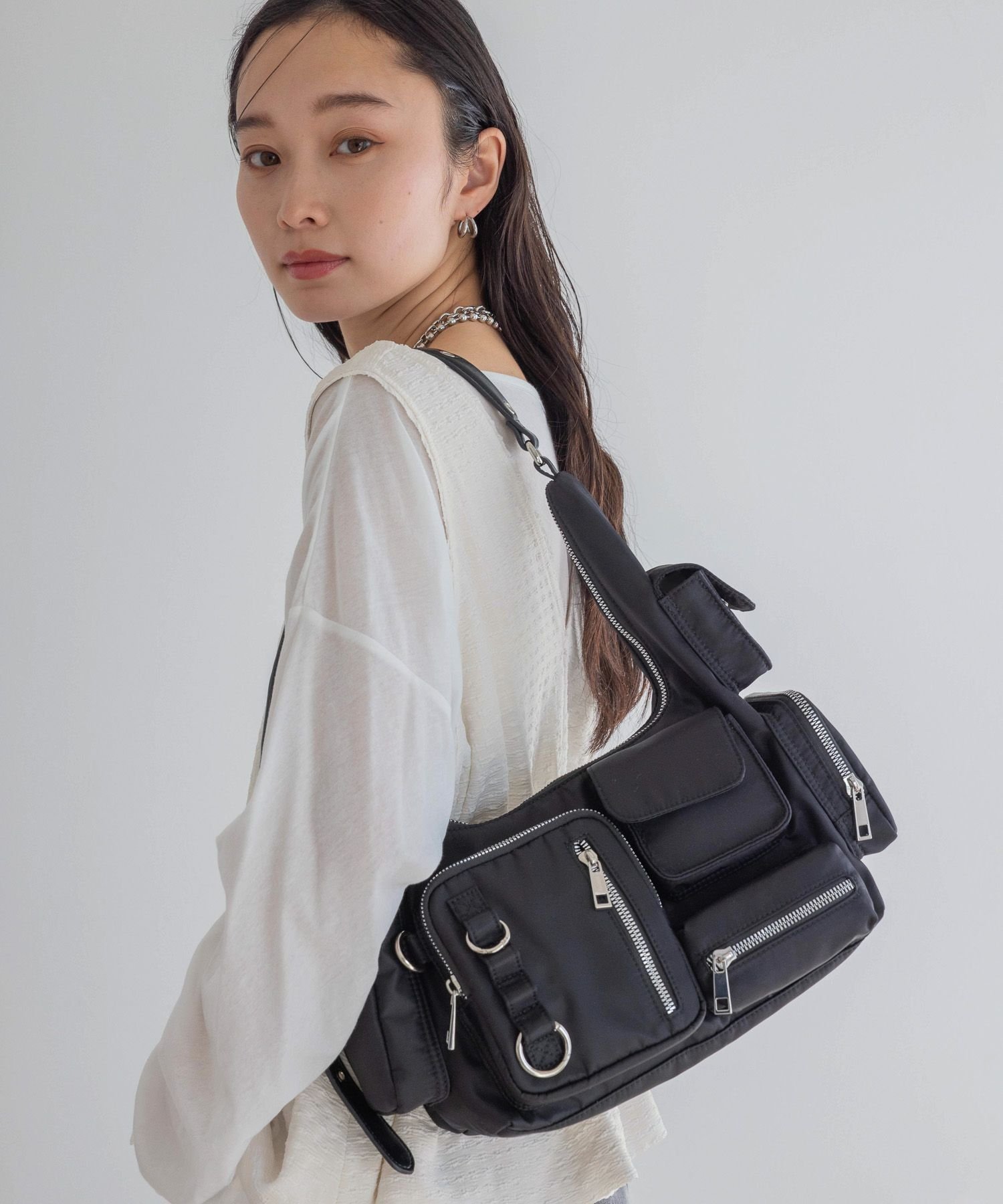 JEANASIS｜マルチポケットワンショルダーBAG | Rakuten Fashion(楽天