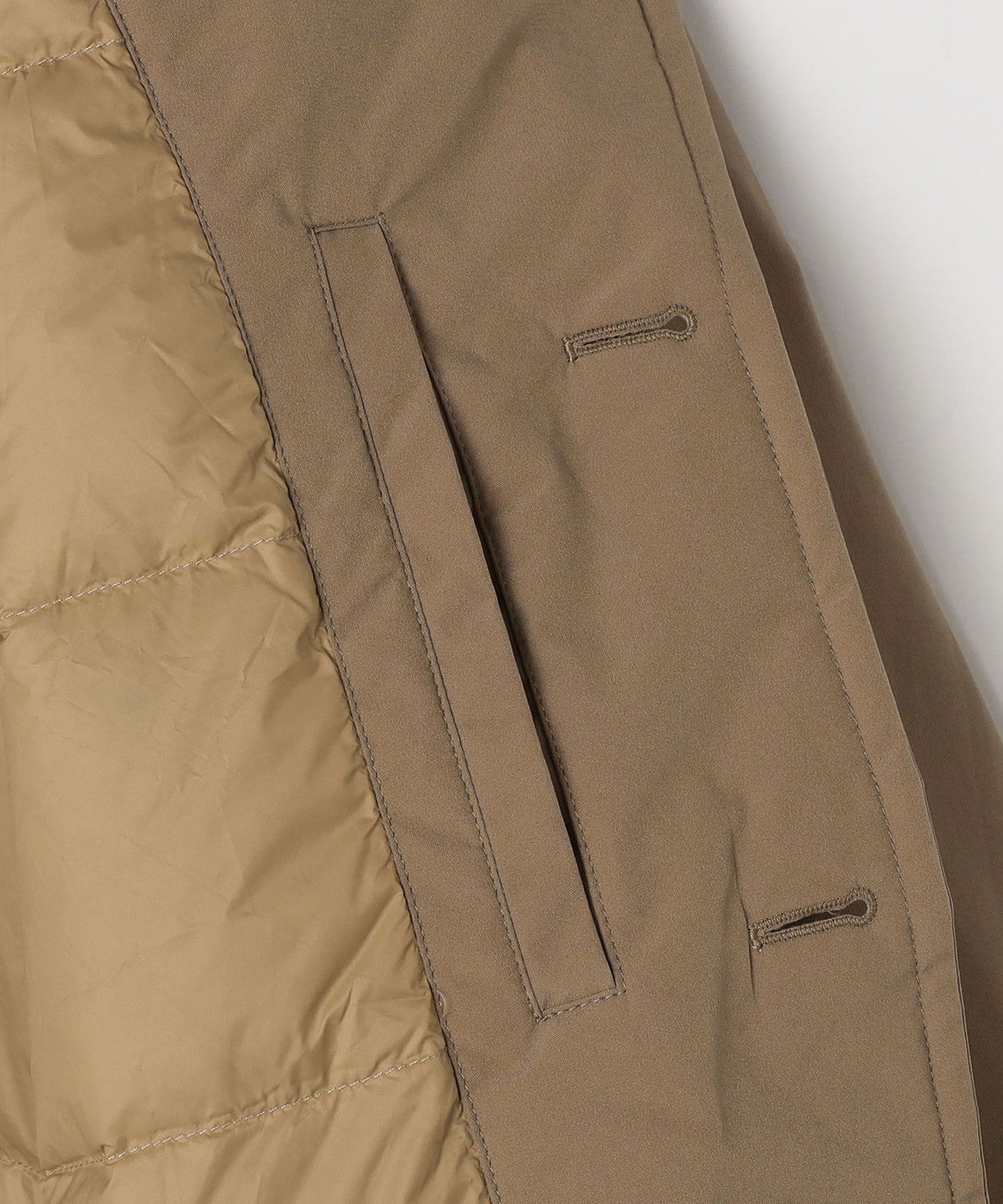 【SHIPS any】撥水/防風等 多機能 ダウン クラシカル ミドルカーコート SHIPS any:〈撥水/防風等〉多機能 ダウン クラシカル ミドル カー