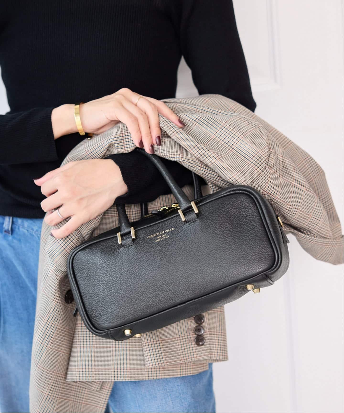 SLOBE IENA｜CHRISTIAN VILLA/クリスチャン ヴィラ ボストンバッグ