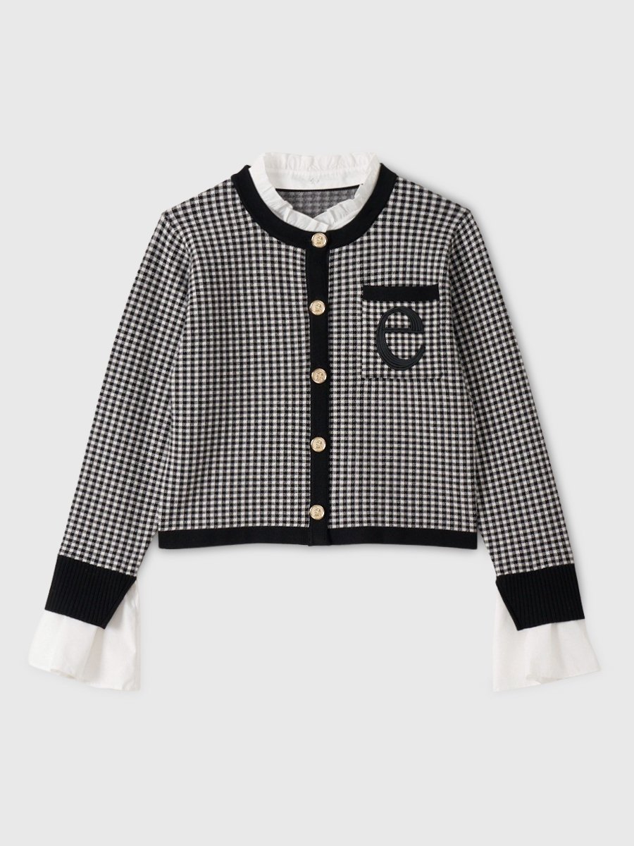 EIMY ISTOIRE｜Attached collar ニットジャケット | Rakuten Fashion