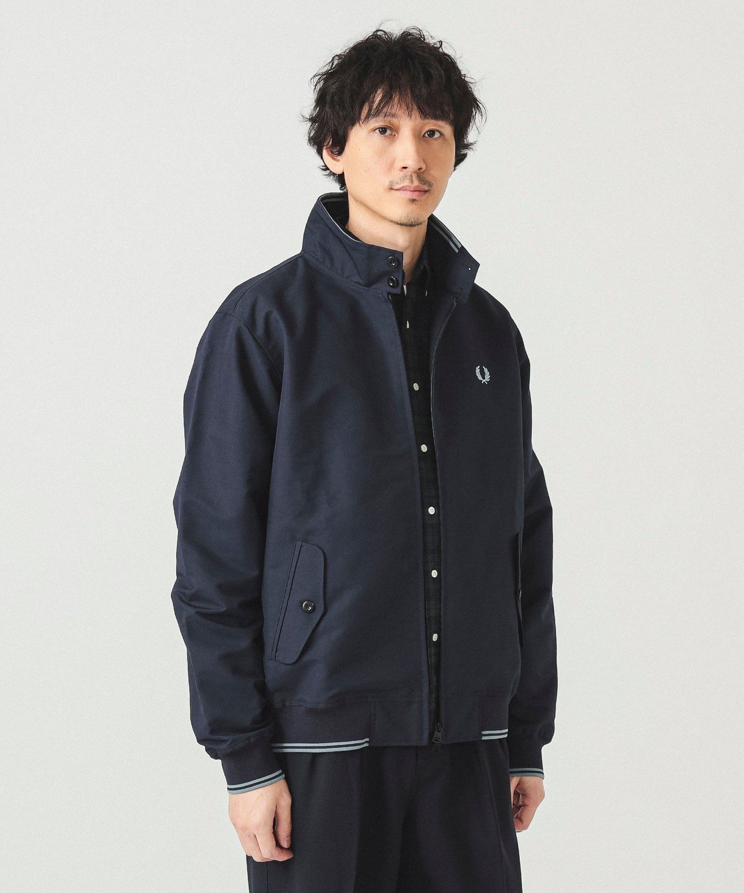 BEAMS MEN｜【別注】FRED PERRY / ハリントン ジャケット 25FW