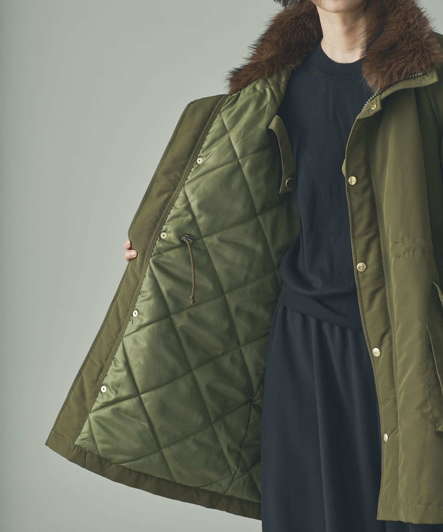 最終お値下げ❗️カレンソロジー【&RC】スウェーディッシュモッズコート ブラウン WEB限定】＜&RC＞スウェーディッシュモッズコート | [公式]カレン