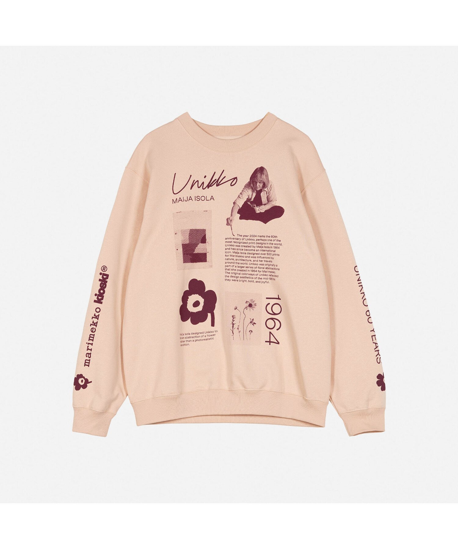 Marimekko｜Loisto Unikko Tribute Placement 60th スウェット