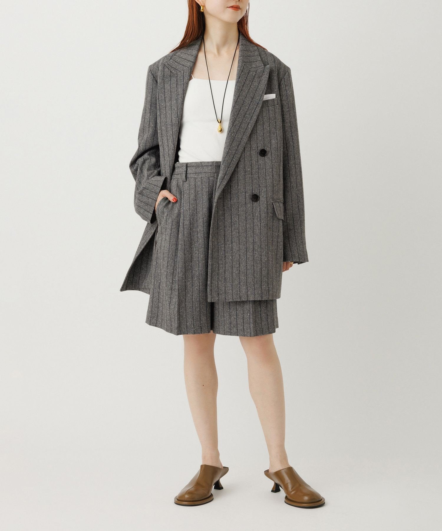 ADAM ET ROPE'｜ラウンドミュール | Rakuten Fashion(楽天ファッション