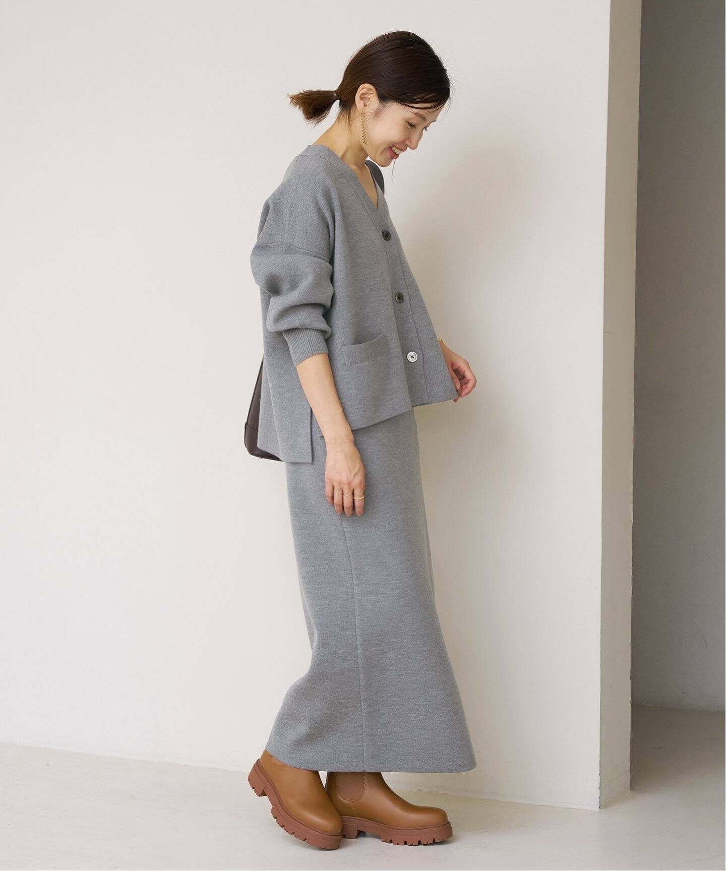 IENA｜スーパーファインスムース ショートカーディガン | Rakuten