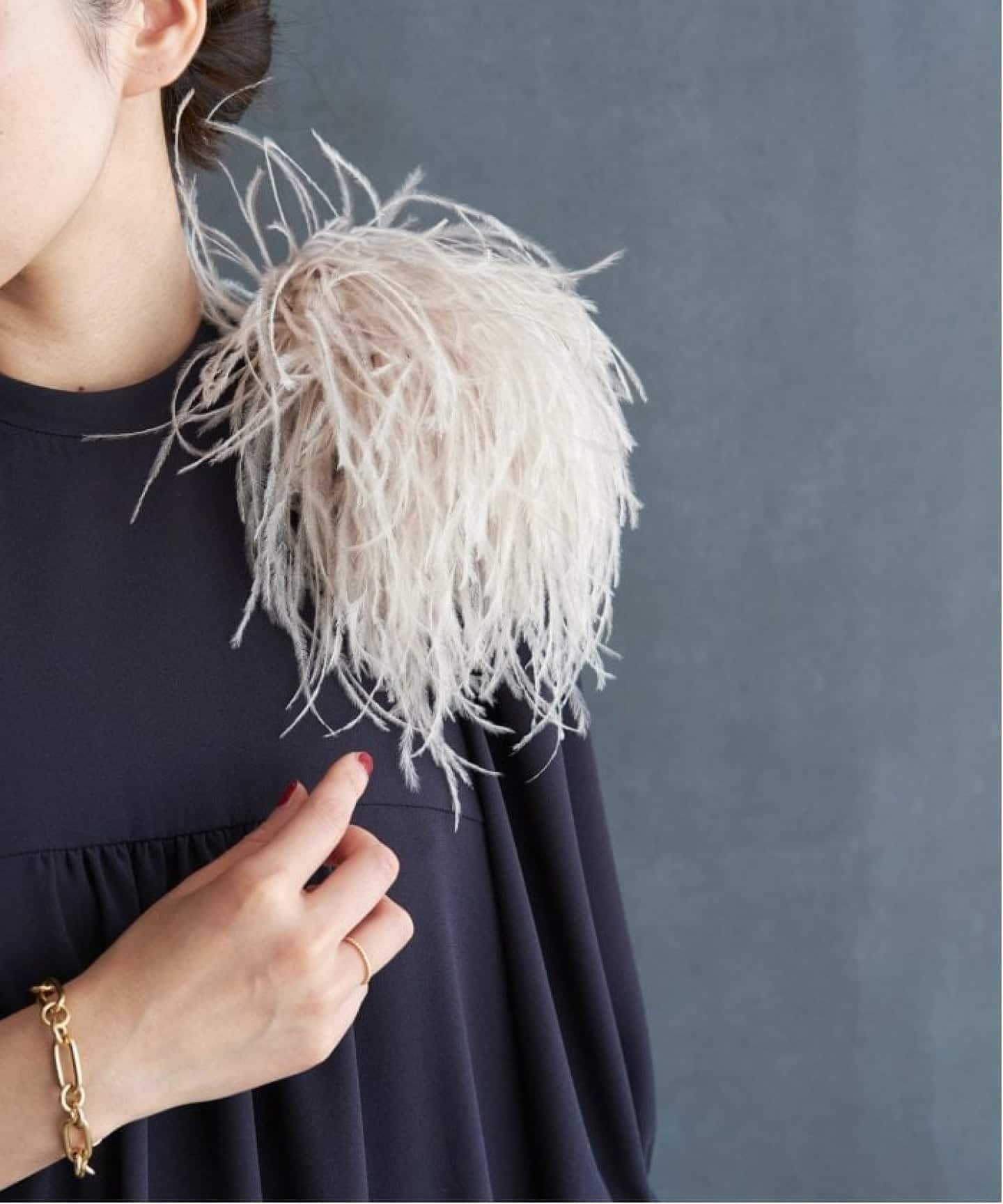 VERMEIL par iena｜オーストリッチコサージュ | Rakuten Fashion(楽天