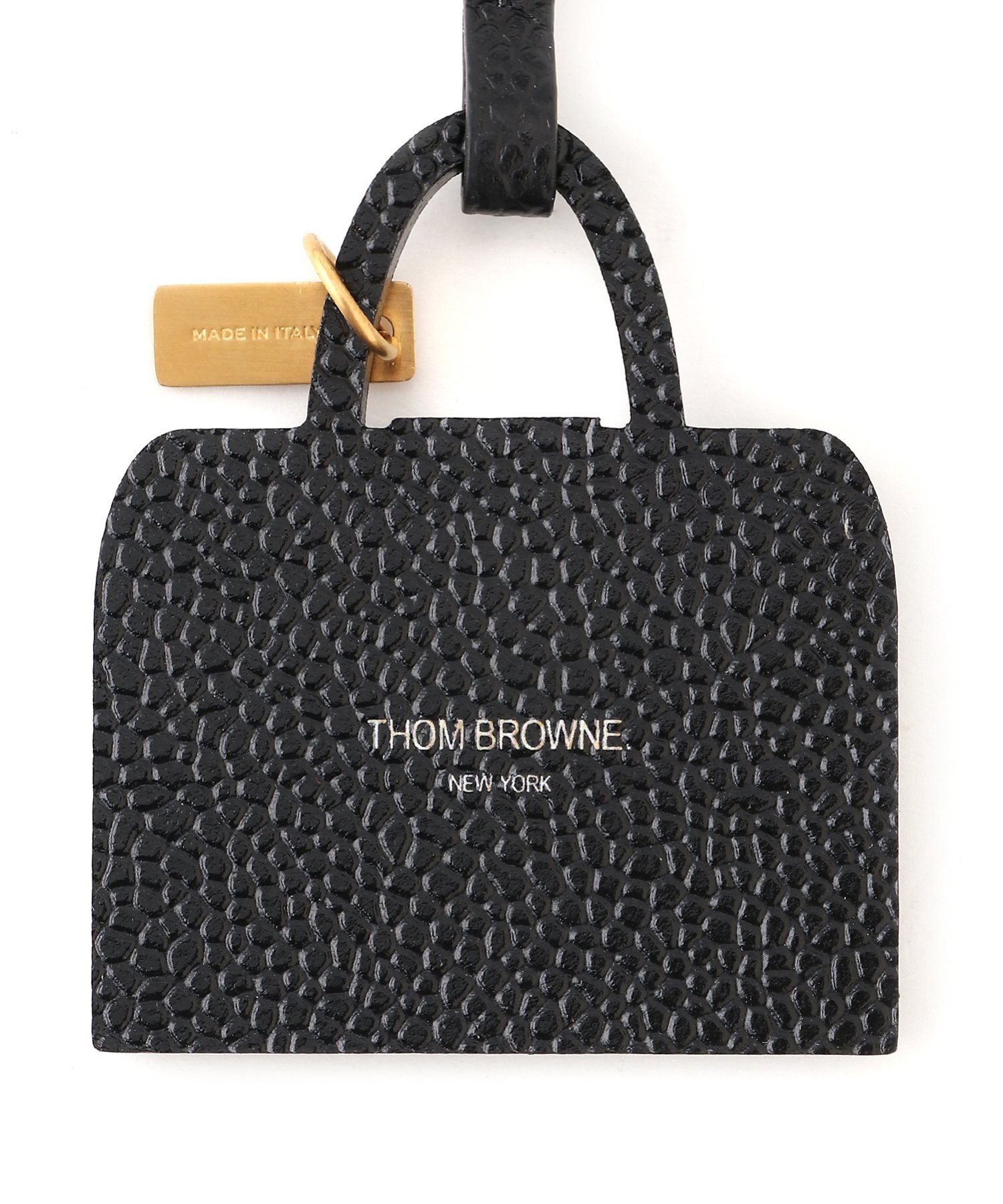 THOM BROWNE トムブラウン トリコロール キーホルダー　バックチャーム THOM BROWNE(トムブラウン)｜<公式> HECTOR BAG CHARM | Rakuten