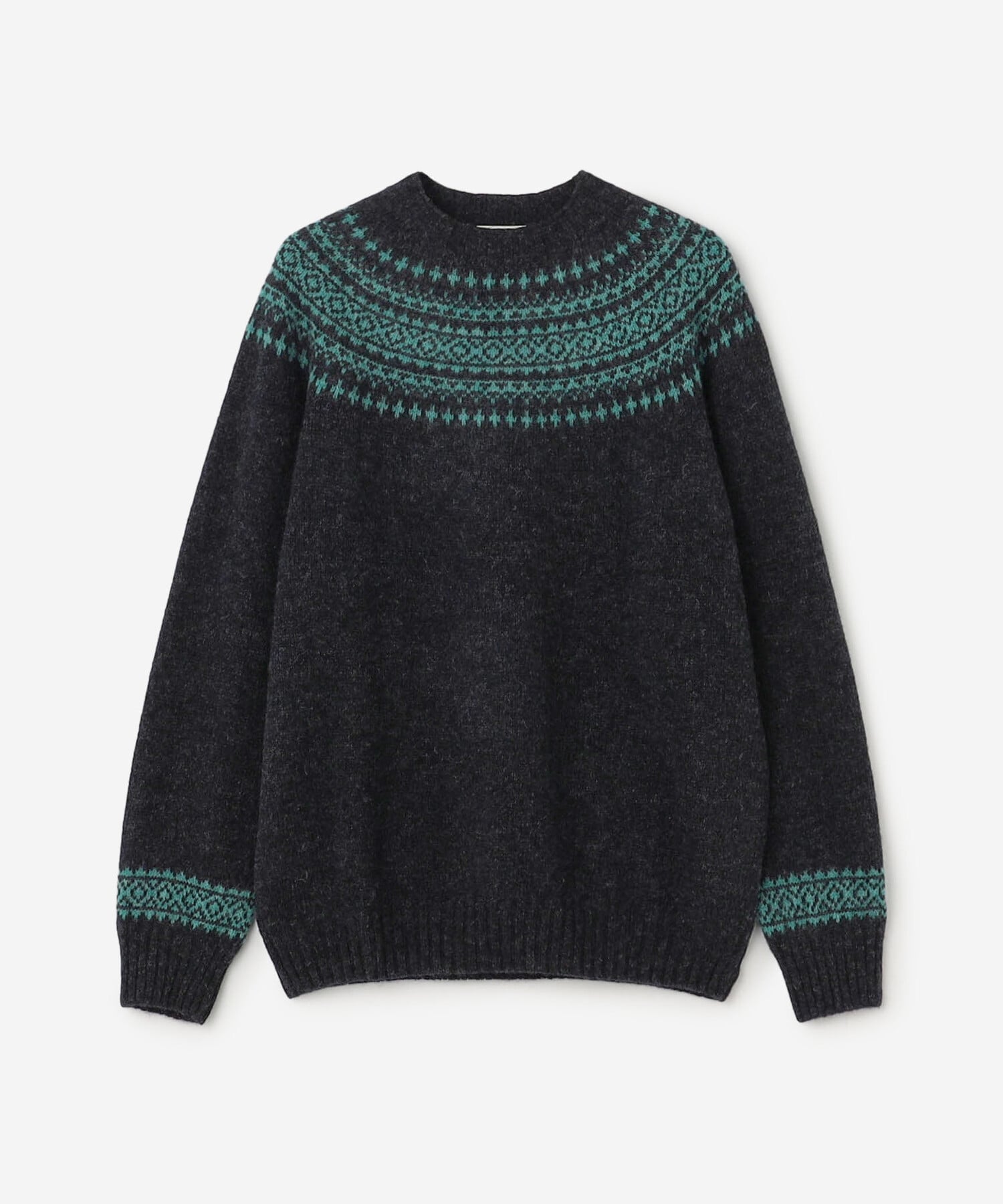 Bshop｜MORRIS & SONS | ジーロンラム ノルディックセーター MEN