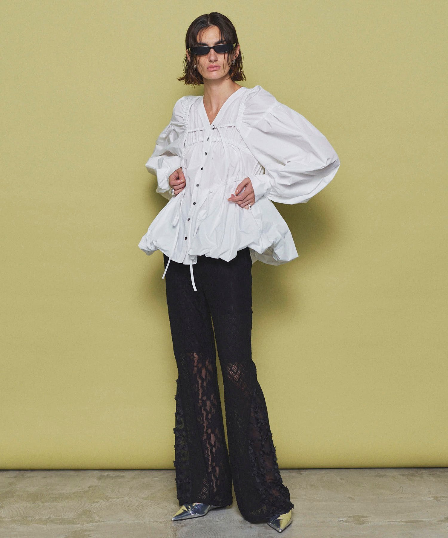 MAISON SPECIAL｜Multiway Taffeta Blouse | Rakuten Fashion(楽天