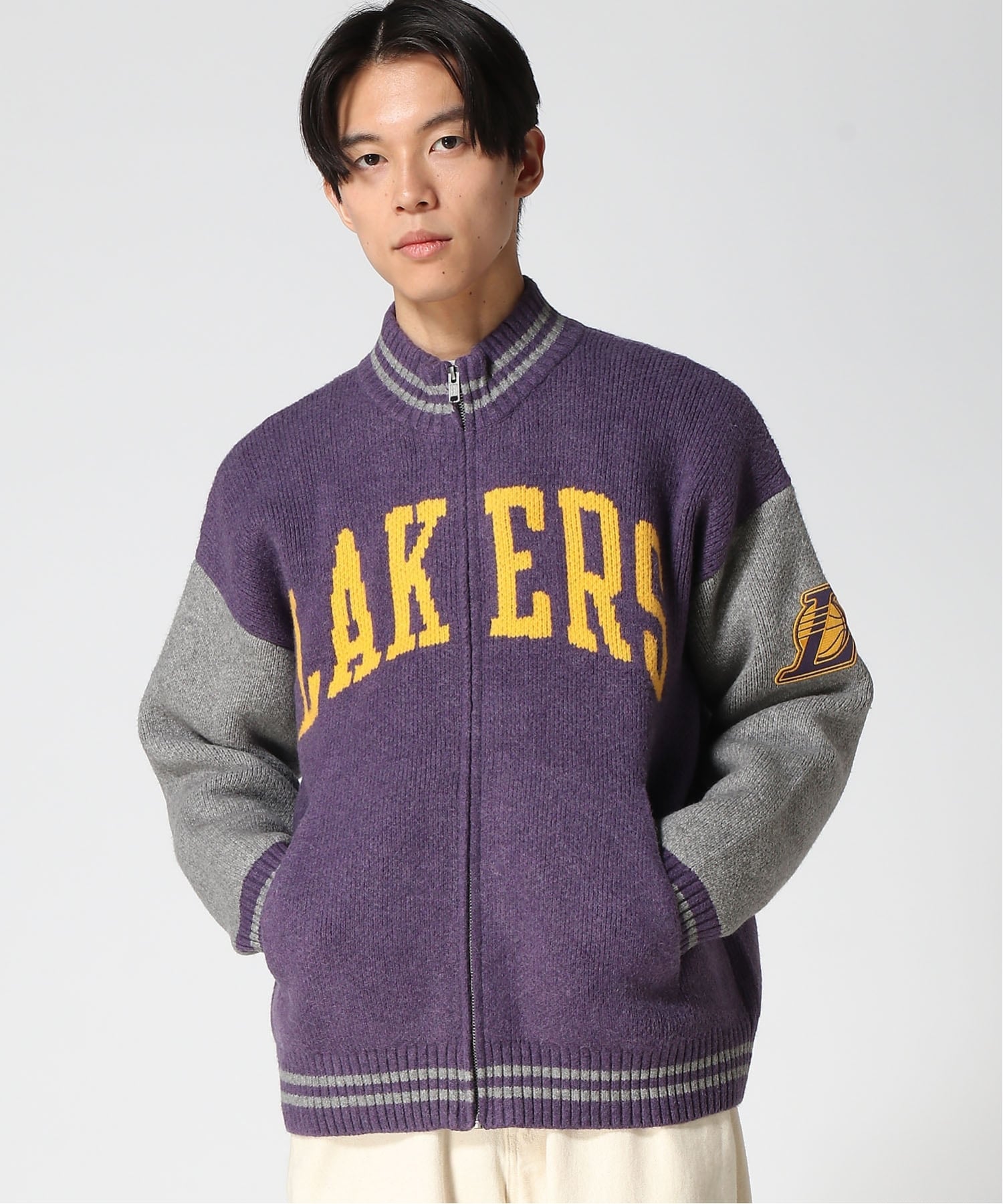 GAP｜(U)CashSoft カシミヤタッチ NBA ロサンゼルス レイカーズ ロゴ