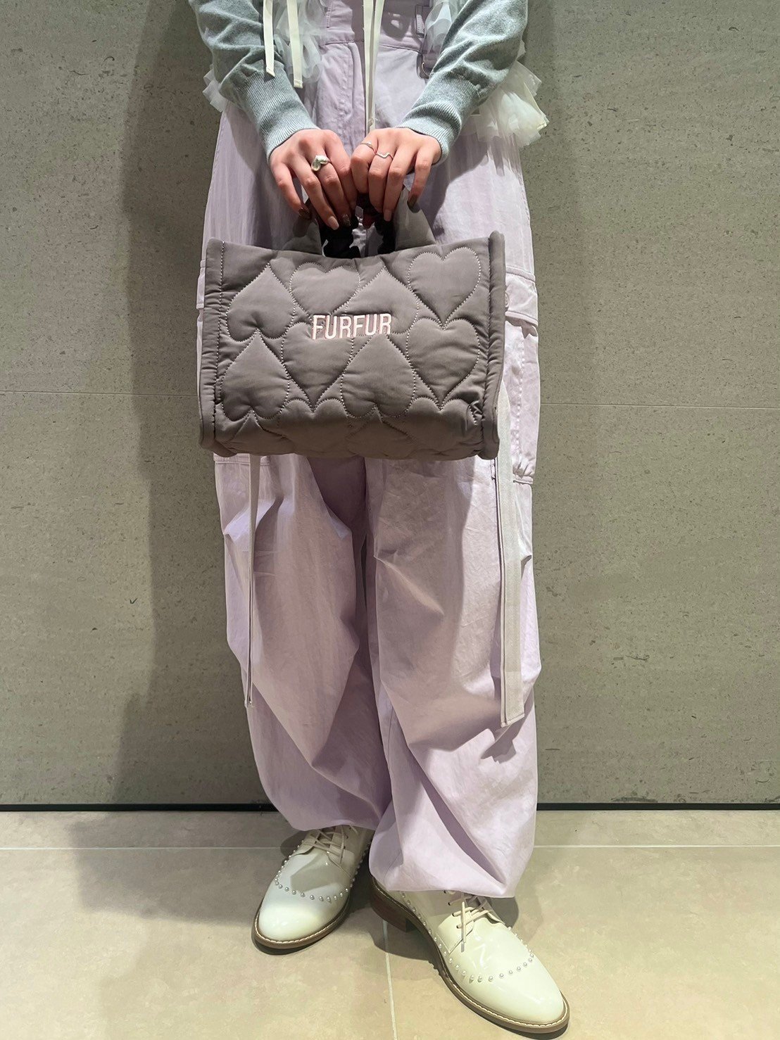 FURFUR｜【限定カラー】ハートキルティングバッグ | Rakuten Fashion