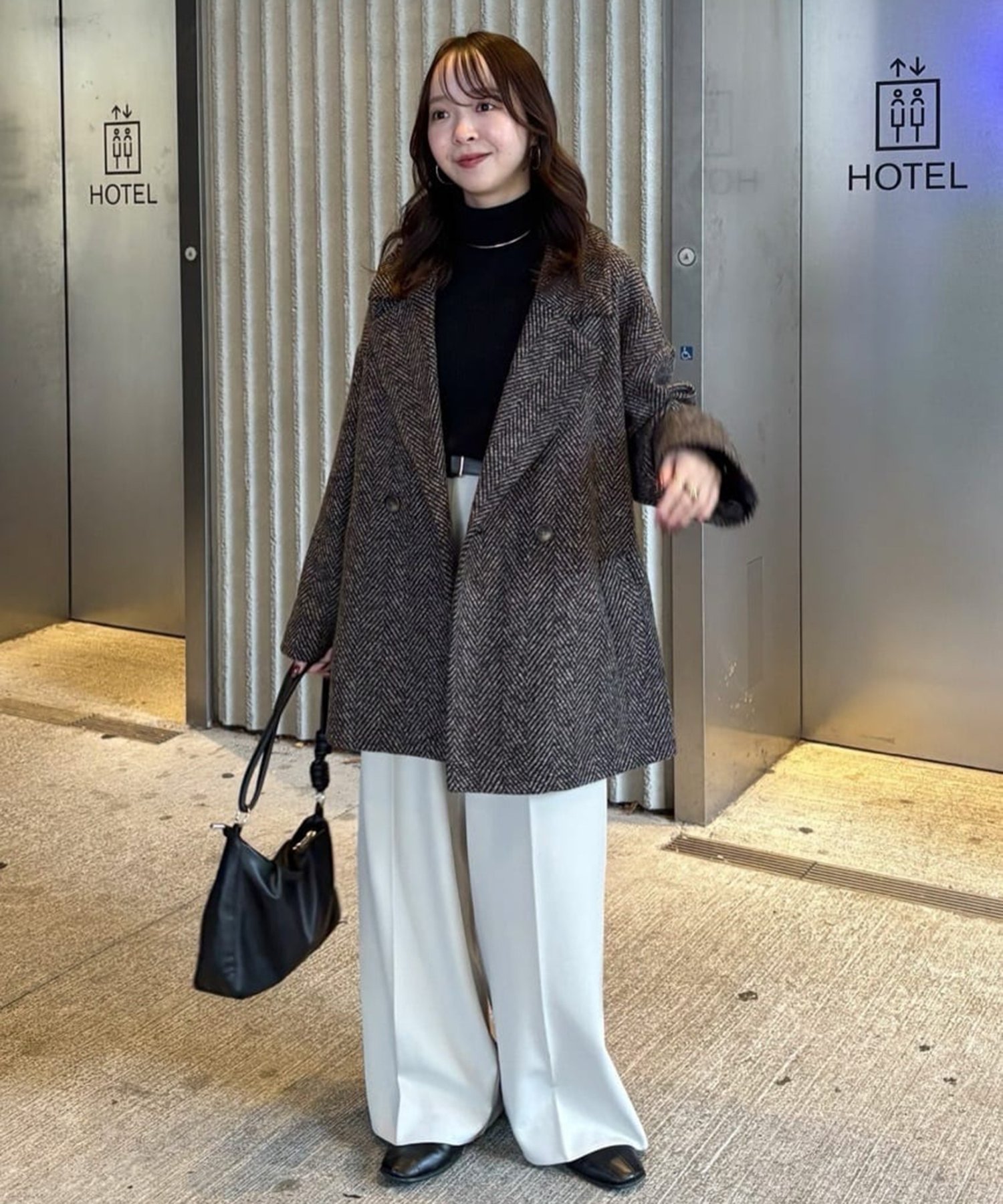 Discoat｜【WEB限定】ヘリンボーンダブルテラージャケット | Rakuten