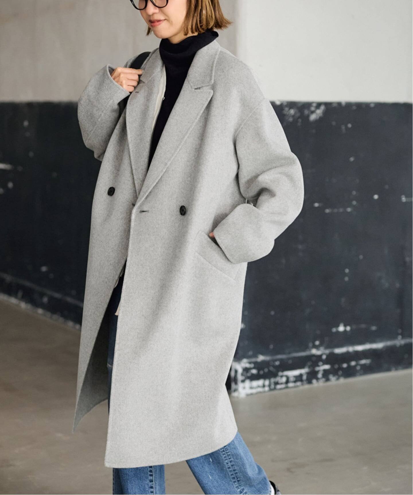 FRAMeWORK｜≪追加≫SUPER160'sダブルブレストコート 4 | Rakuten