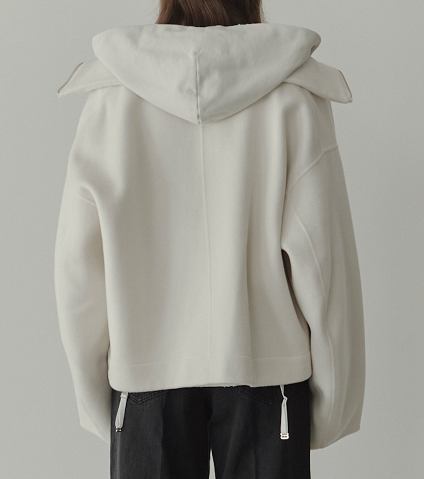 LE CIEL BLEU｜ジップアップダブルフェイスブルゾン / Zip-Up Double