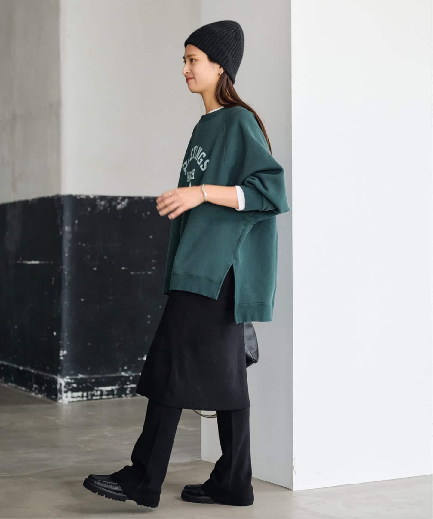 FRAMeWORK｜ラグランポンチョプリントスエット | Rakuten Fashion(楽天