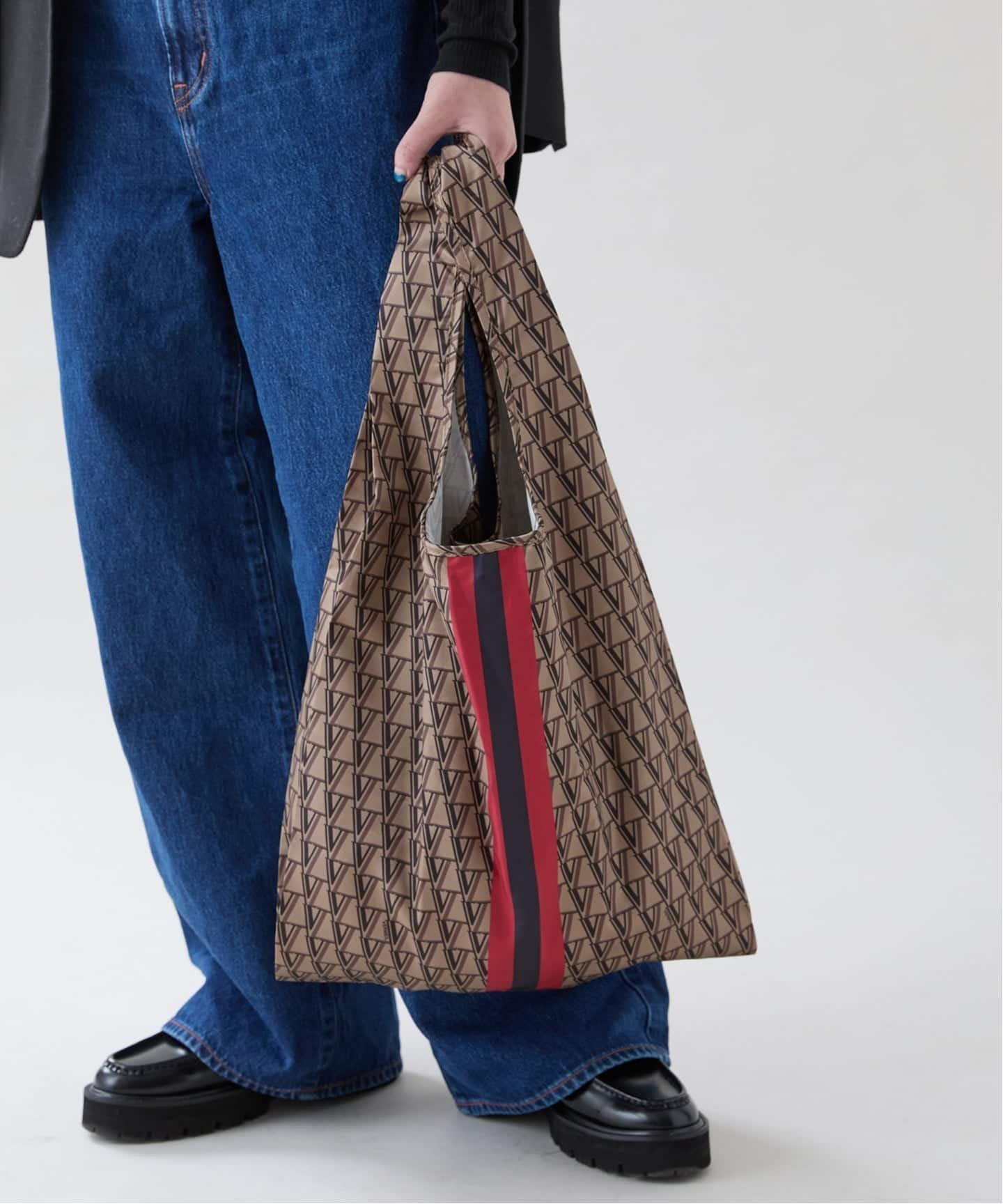 VERMEIL par iena｜・《追加5》VERMEIL モノグラムエコバッグMedium