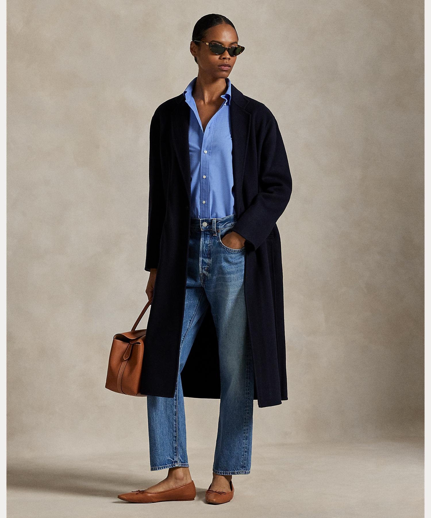 RALPH LAUREN｜ウール メルトン ピーコート | Rakuten Fashion(楽天