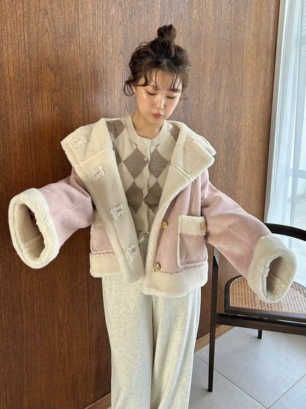 SNIDEL｜アーガイルニットアンサンブル | Rakuten Fashion(楽天