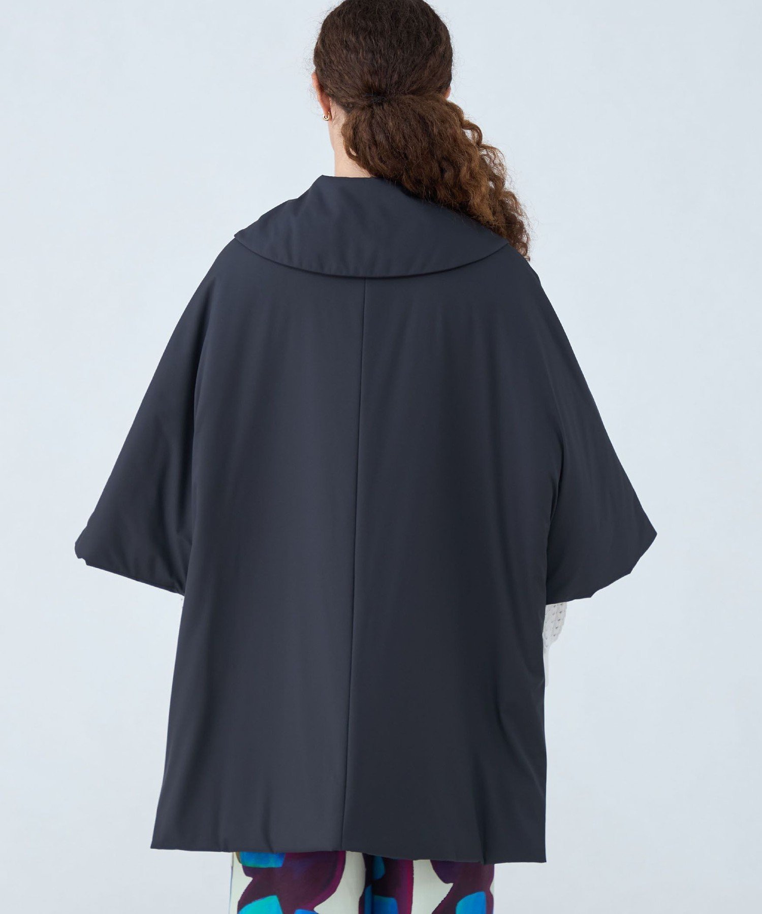 TOMORROWLAND｜パデットツイル ベルテッドポンチョ | Rakuten Fashion