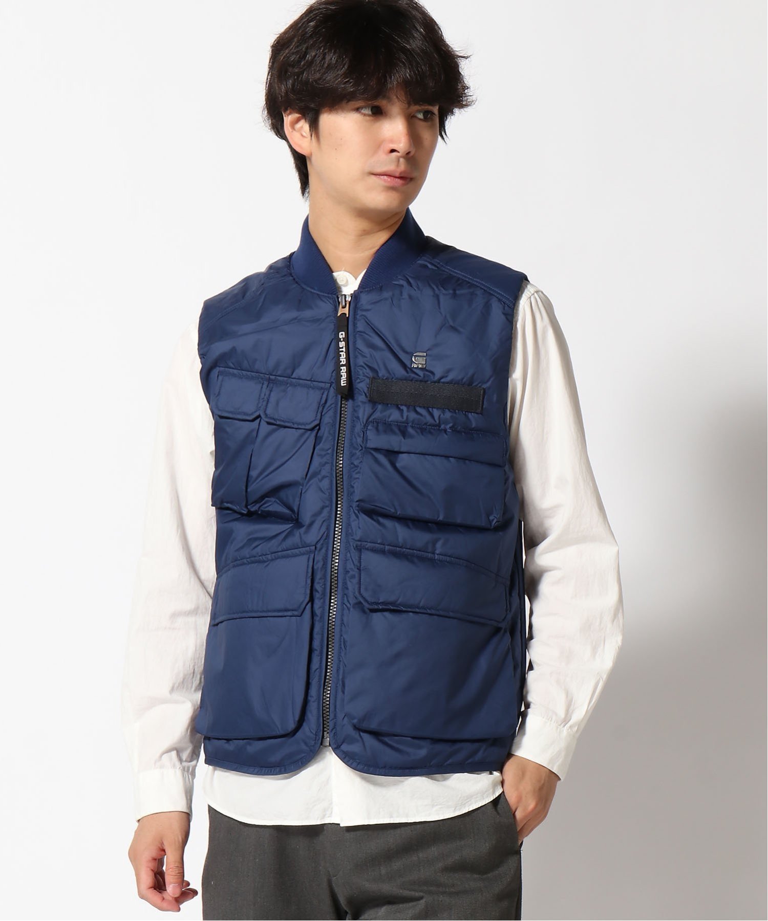 G-Star RAW｜【公式ショップ】MULTIPOCKET VEST/マルチポケット