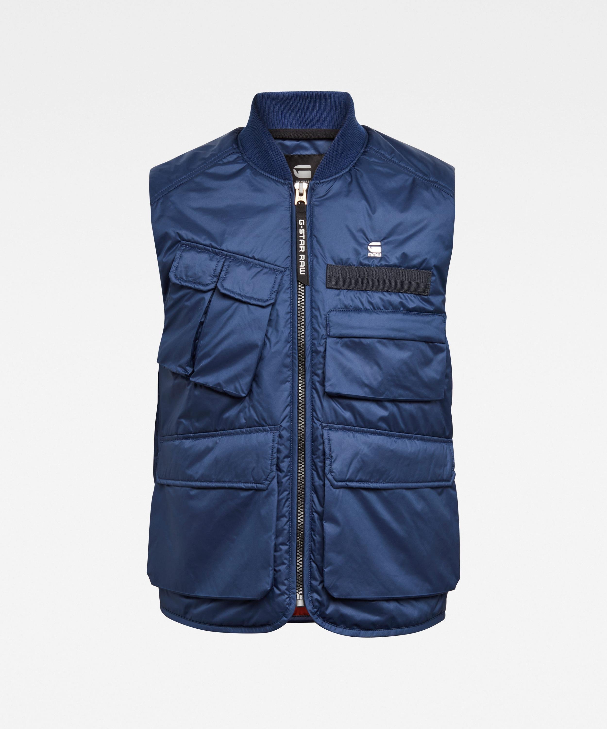 G-Star RAW｜【公式ショップ】MULTIPOCKET VEST/マルチポケット