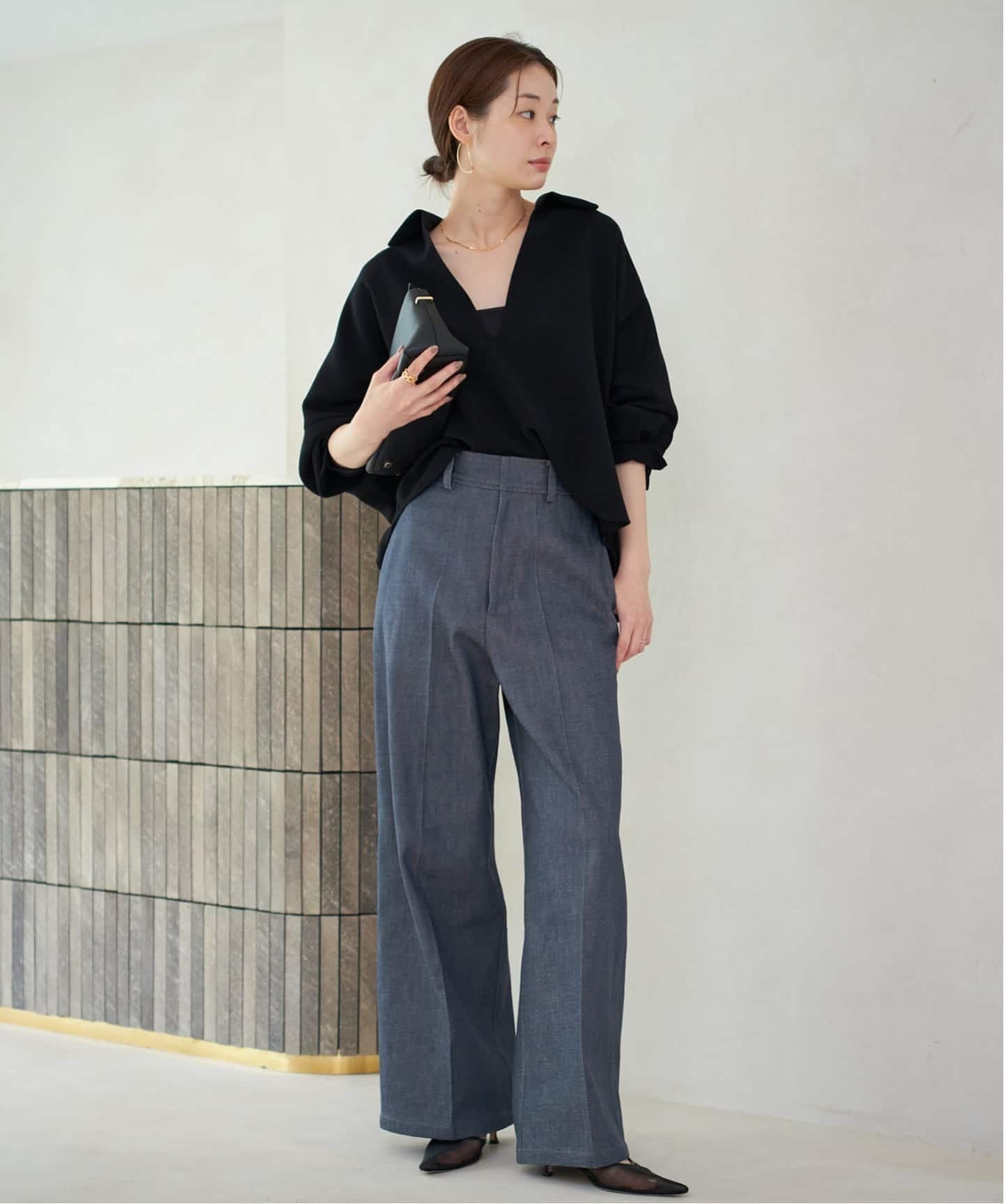 plage｜《追加》GEORGETTE SKIPPER ブラウス | Rakuten Fashion(楽天