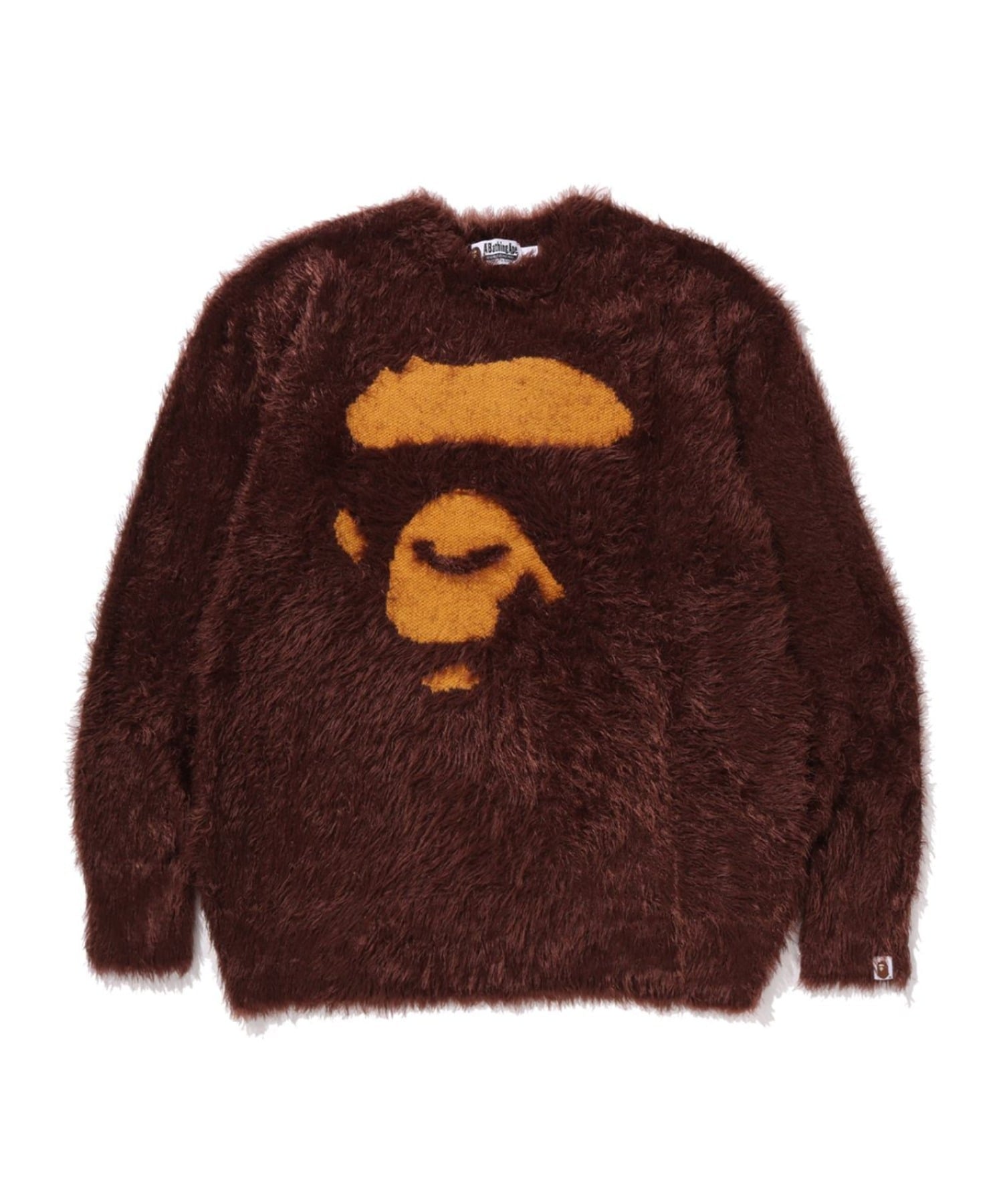 A BATHING APE｜APE FACE SHAGGY SWEATER | Rakuten Fashion(楽天
