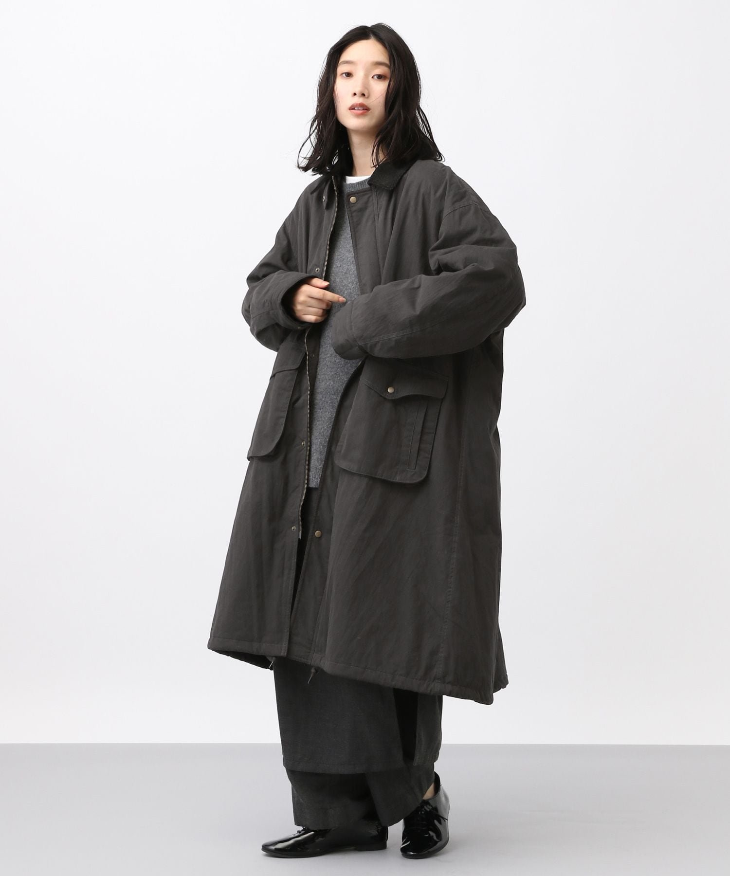 studio CLIP｜《natural by clip》フィッシングロングコート | Rakuten