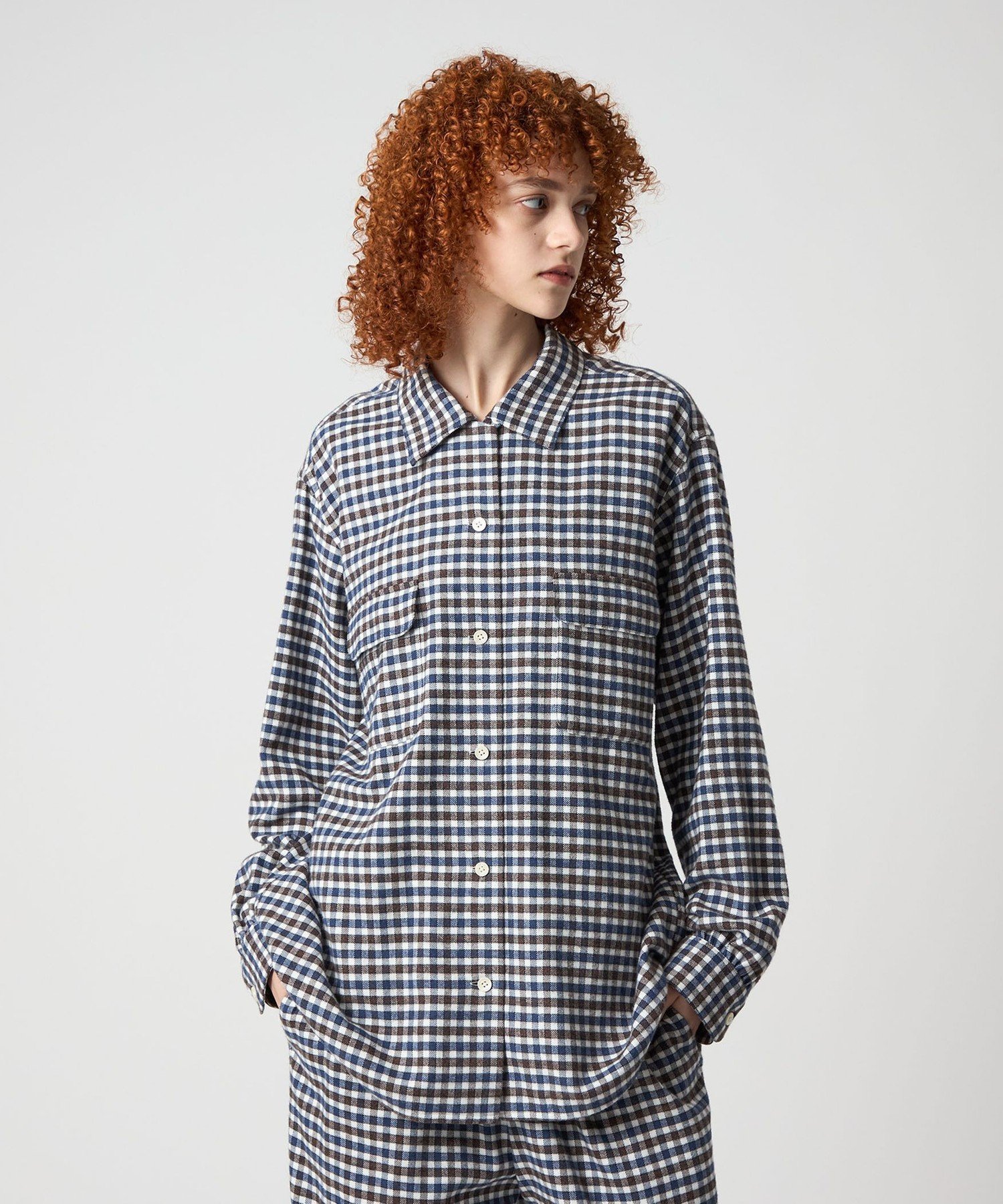 6 rokubeautyandyouth コットンチェックシャツ BEAUTY&YOUTH UNITED ARROWS｜<6(ROKU)>コットン チェック シャツ