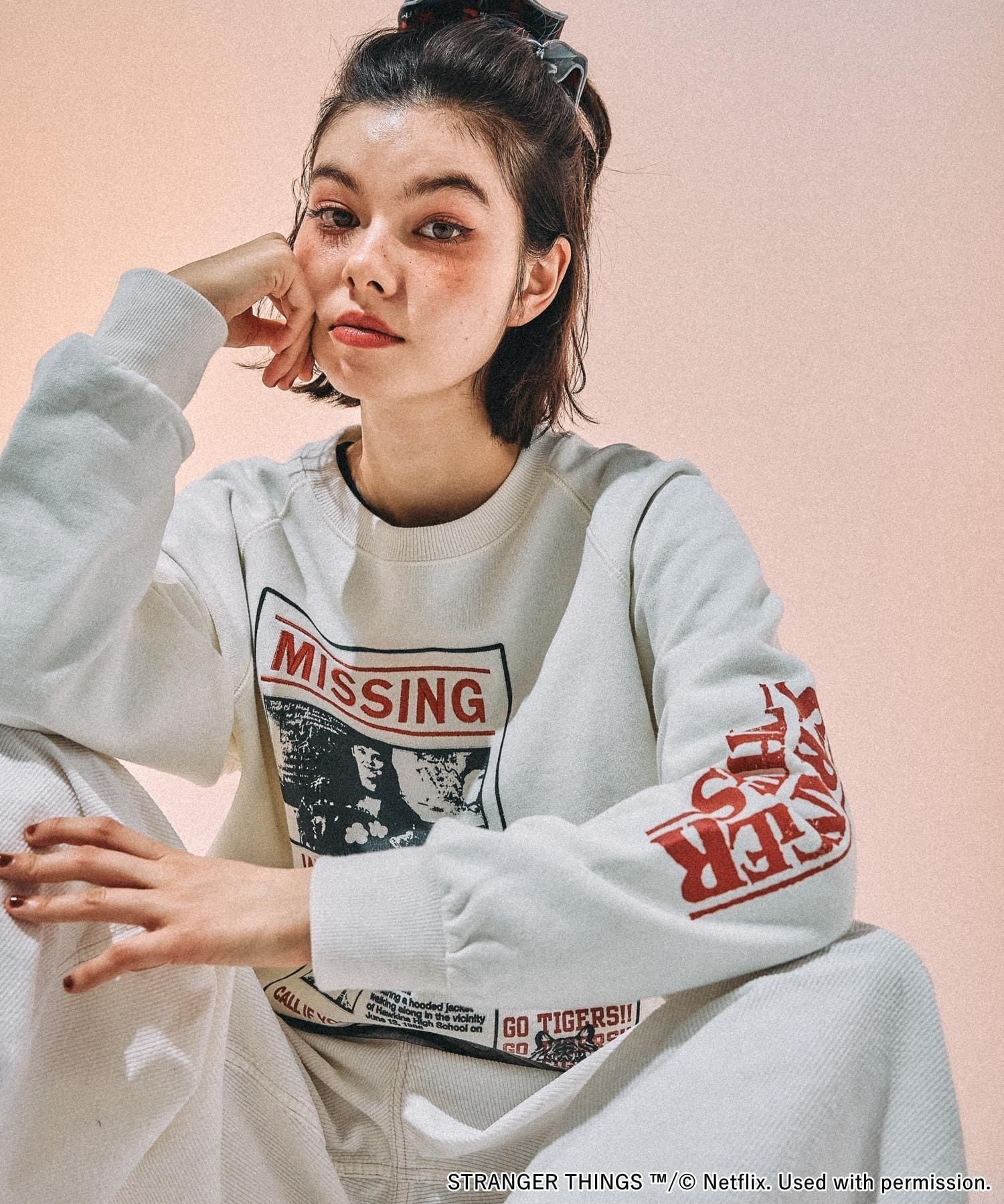 niko and ｜【STRANGER THINGS】コラボ アソートスウェットプル