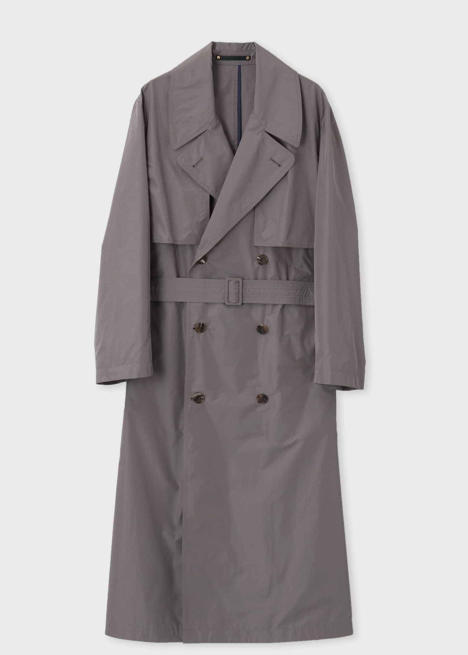 Paul Smith｜リラクシングテクスチャー ロングトレンチコート