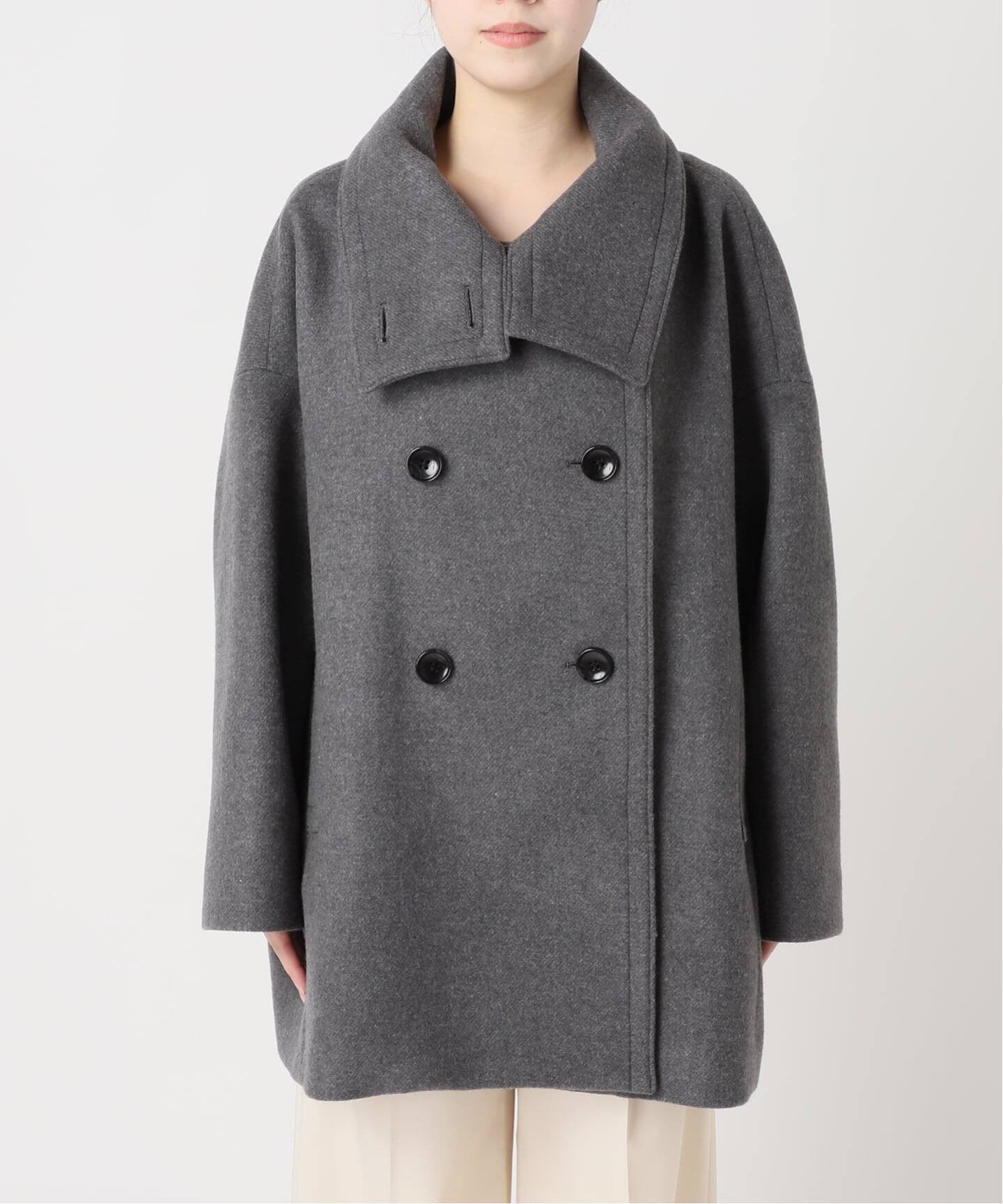 NOBLE｜《追加・WEB限定カラー》スタンドカラーオーバーコート