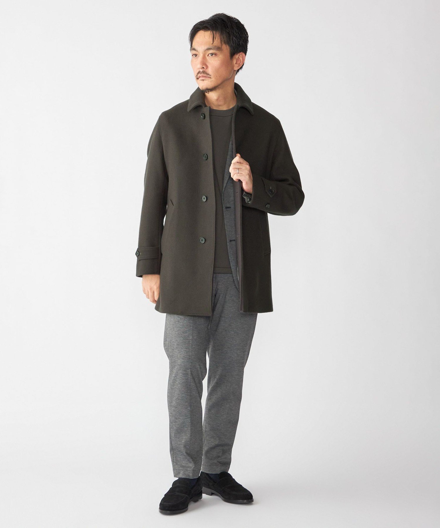 SHIPS｜SHIPS: SUPER 140's メルトン カーコート | Rakuten Fashion