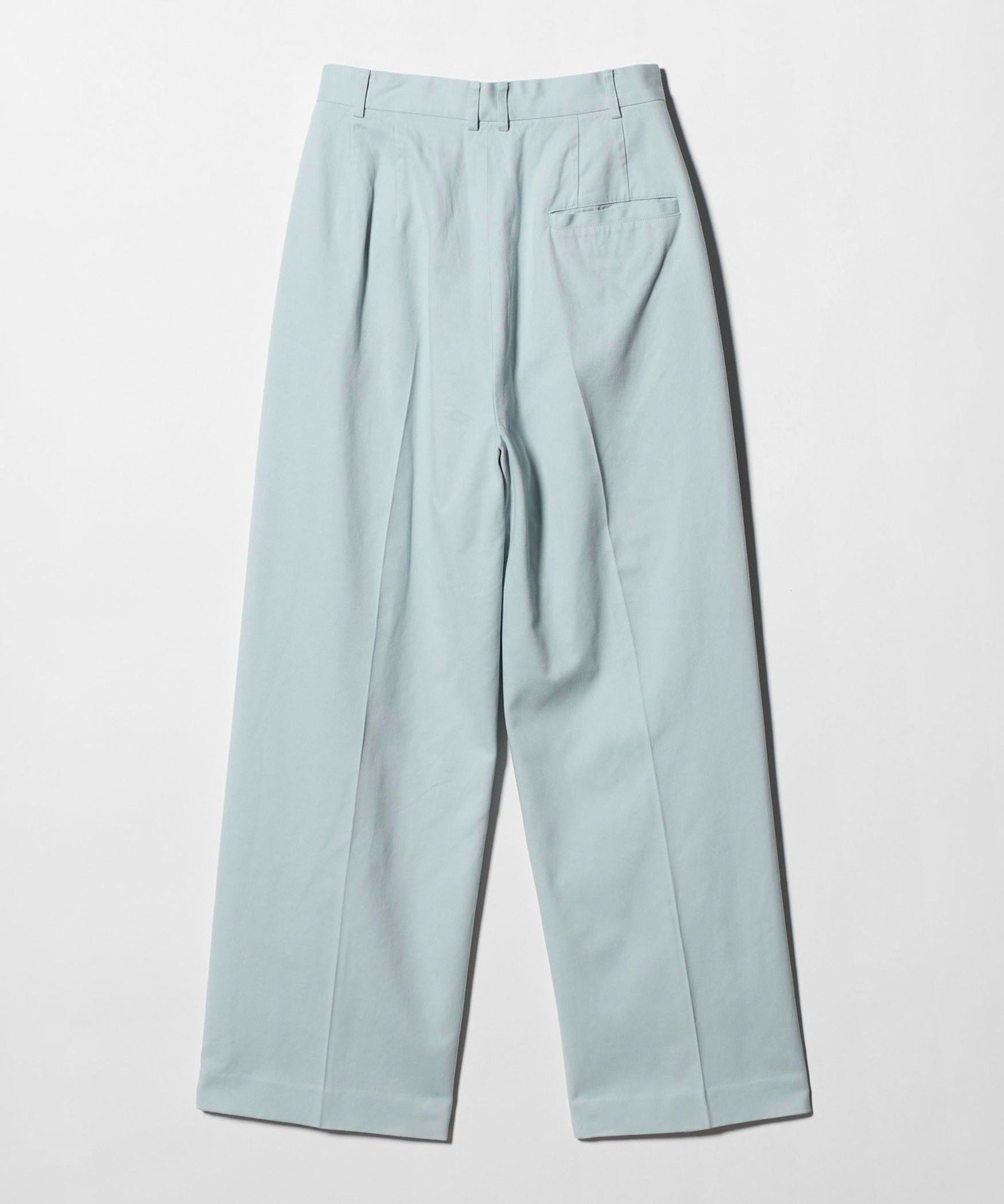 6 roku コットンレーヨンタックパンツ 6(ROKU)＞コットンレーヨン タックパンツ