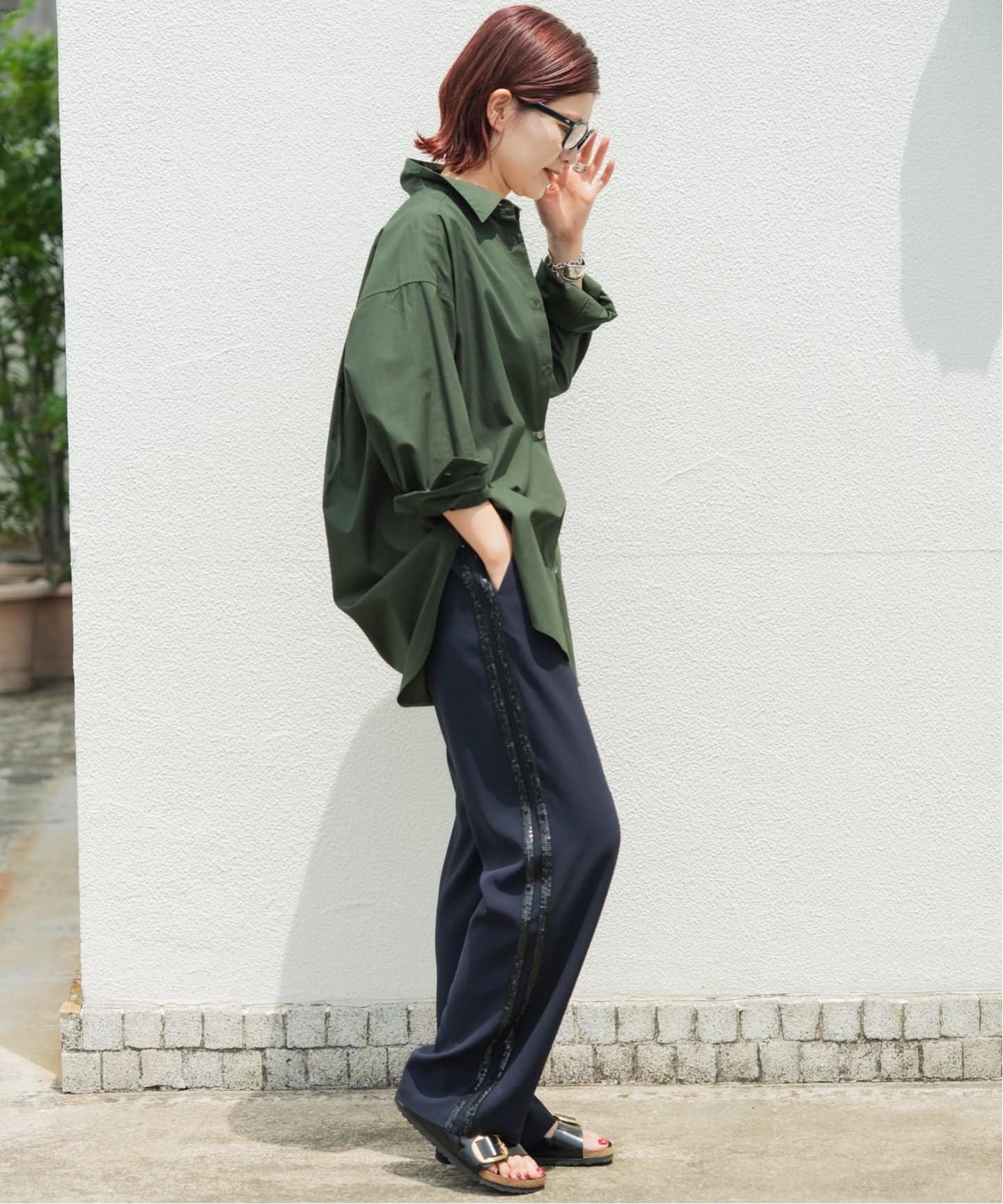 Spick & Span｜《WEB限定 / 追加》50コットンオーバーシャツ | Rakuten