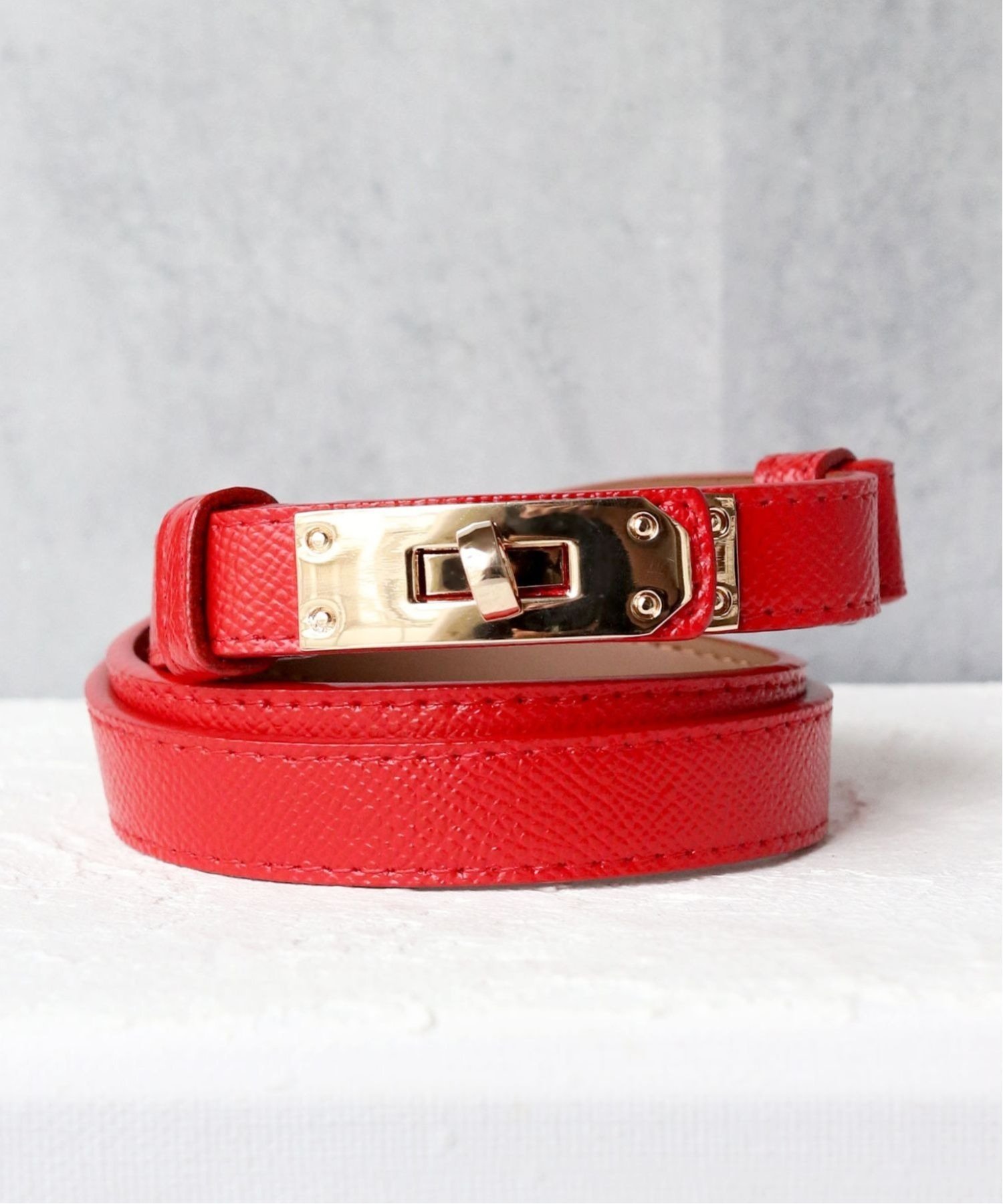 florist｜無段階調節ターンロック牛革ウエストベルト | Rakuten