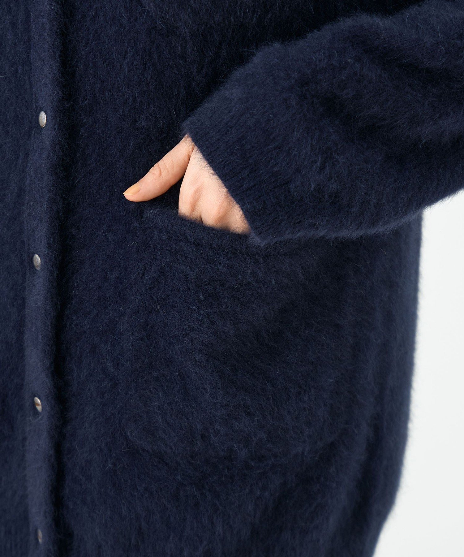 TOMORROWLAND｜フォックスヤク クルーネックカーディガン | Rakuten