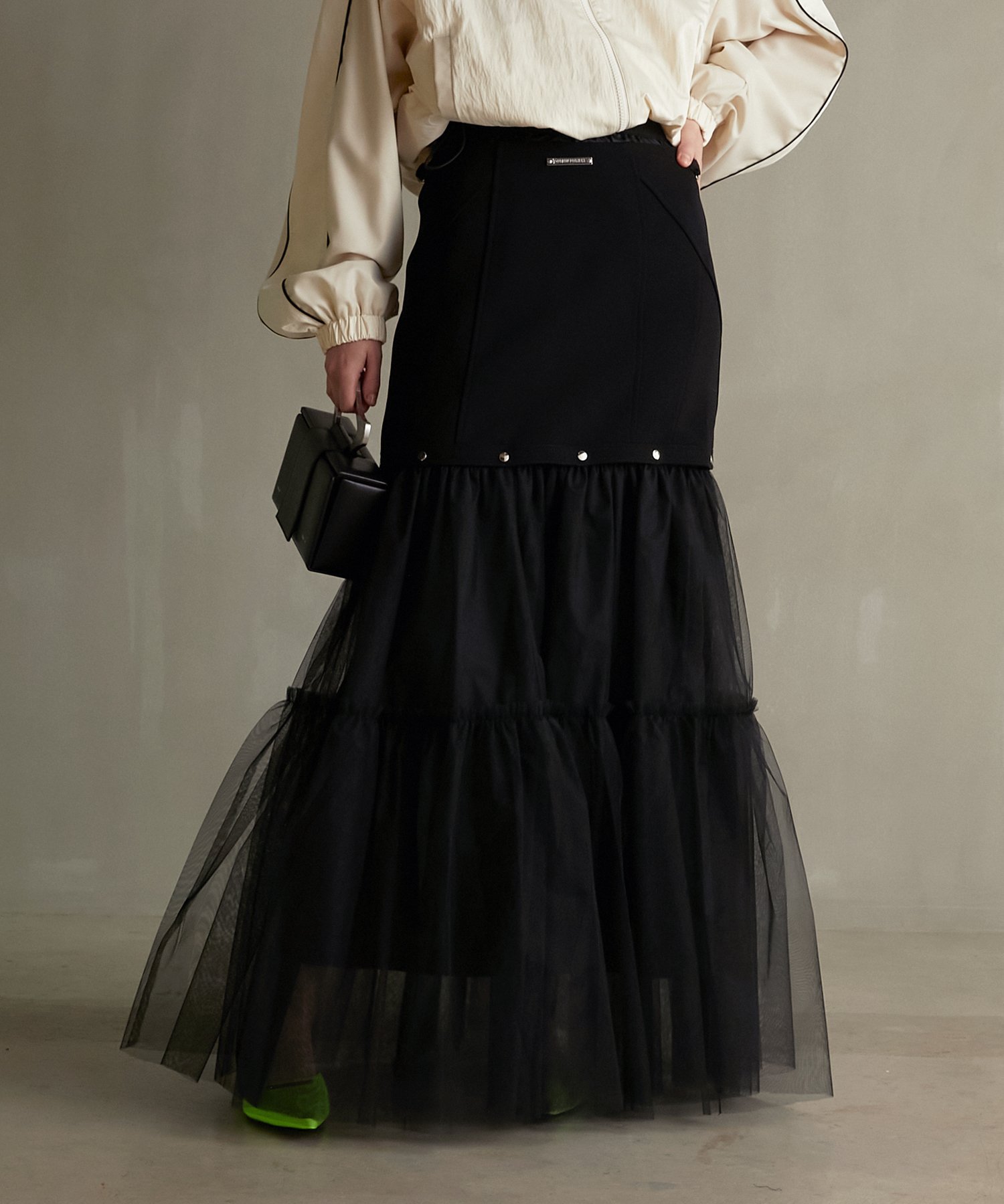 PRANK PROJECT｜メタルドットチュールスカート / Metal Dot Tulle