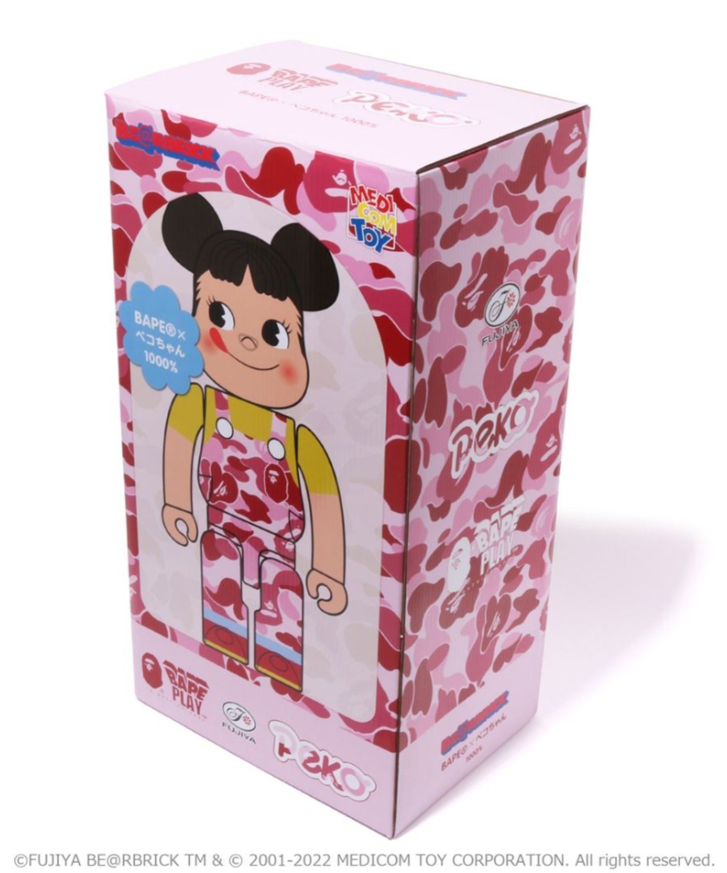 A BATHING APE｜【 BAPE X FUJIYA 】ABC CAMO PEKO BE@RBRICK 1000