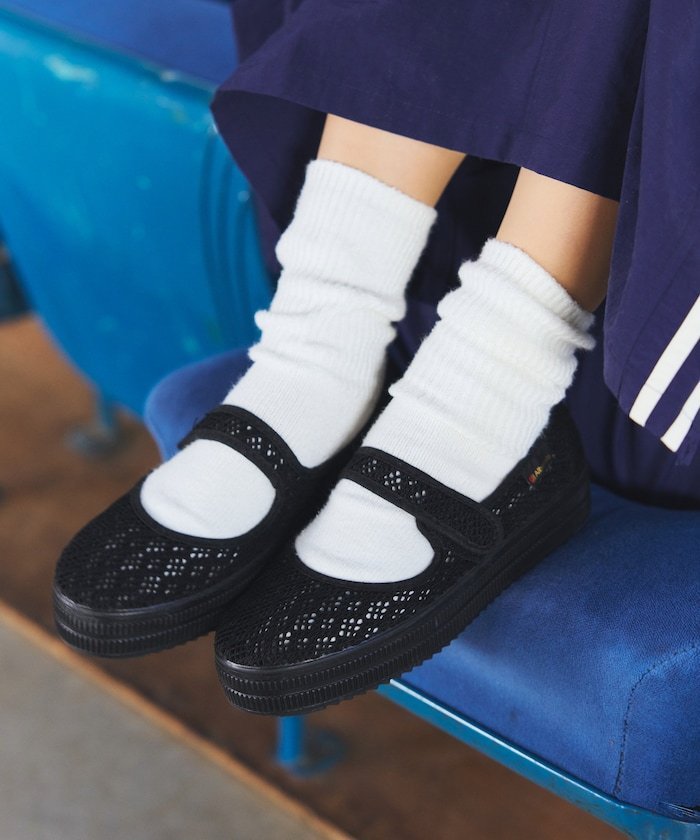 FREAK'S STORE｜別注 メッシュ メリージェーン フラットシューズ 24SS