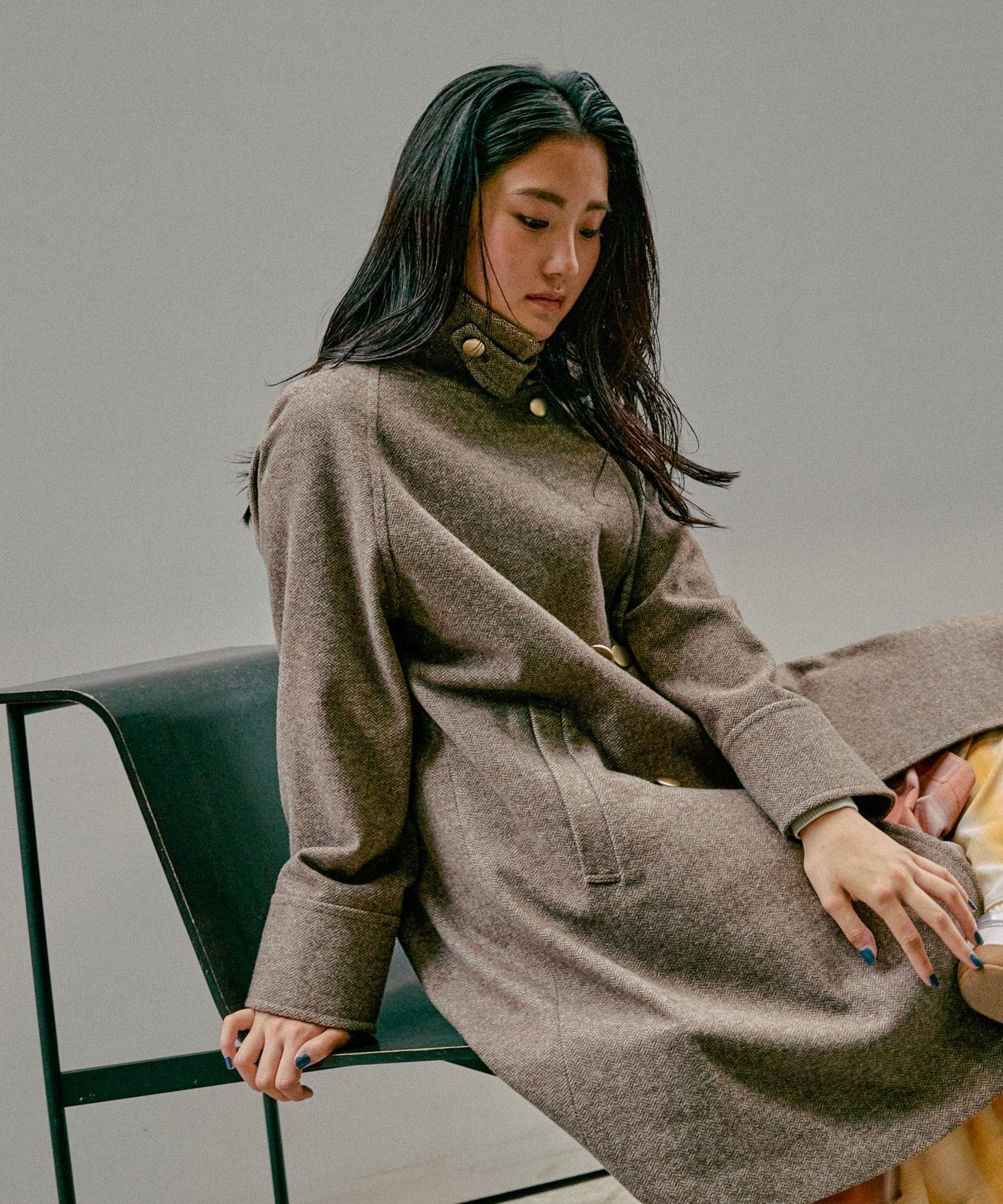 GLOBAL WORK｜軽やかストレッチ襟2WAYコート/499666 | Rakuten Fashion