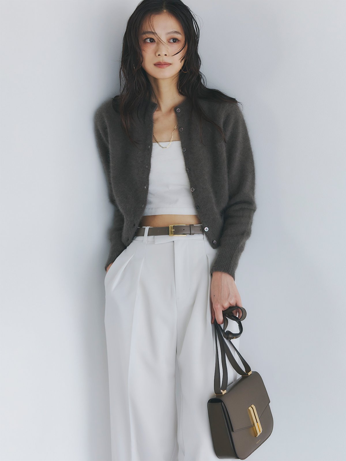 anuans｜ラクーンフォックスショートカーディガン | Rakuten Fashion