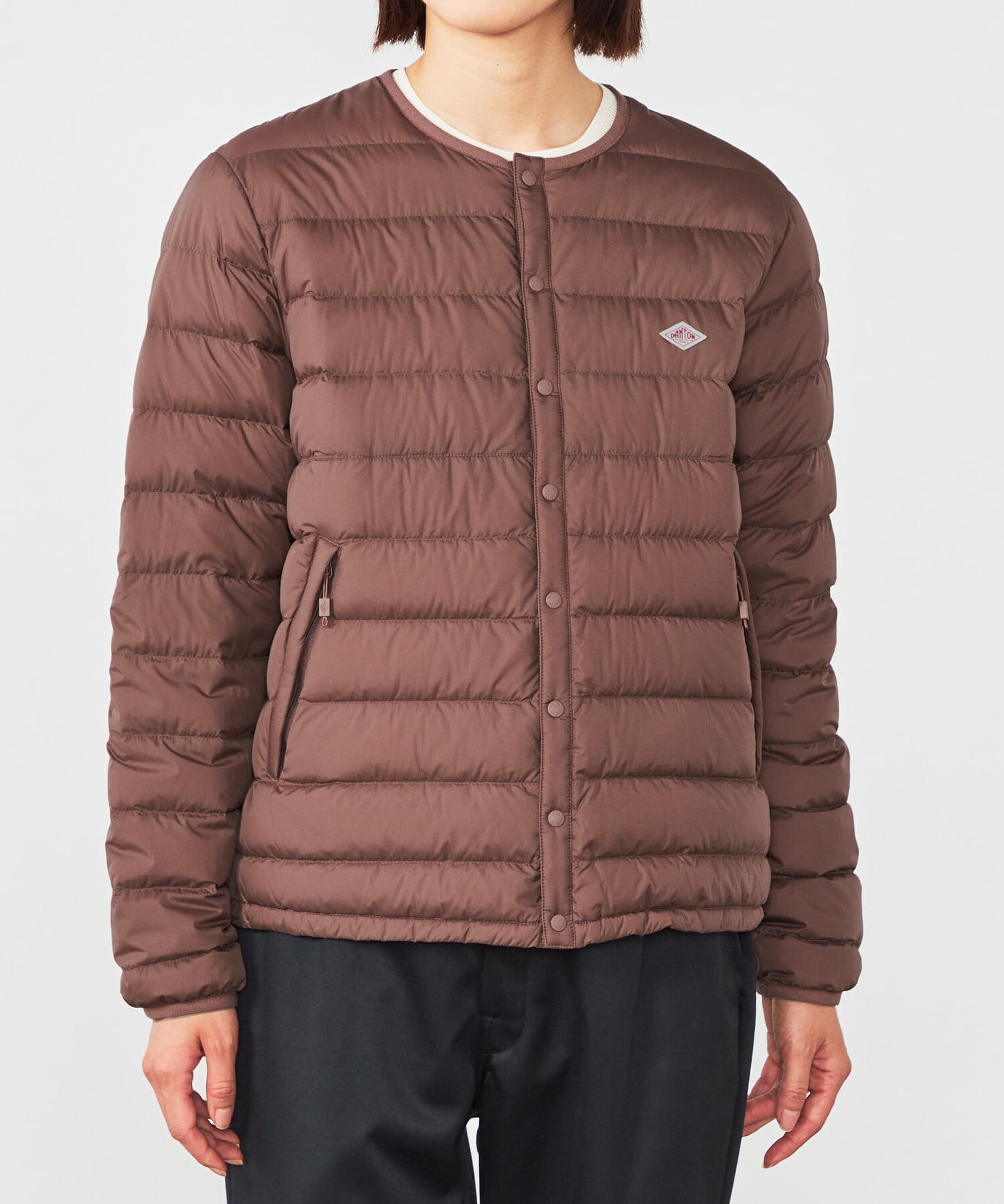 Bshop｜DANTON | クルーネック インナーダウンジャケット WOMEN