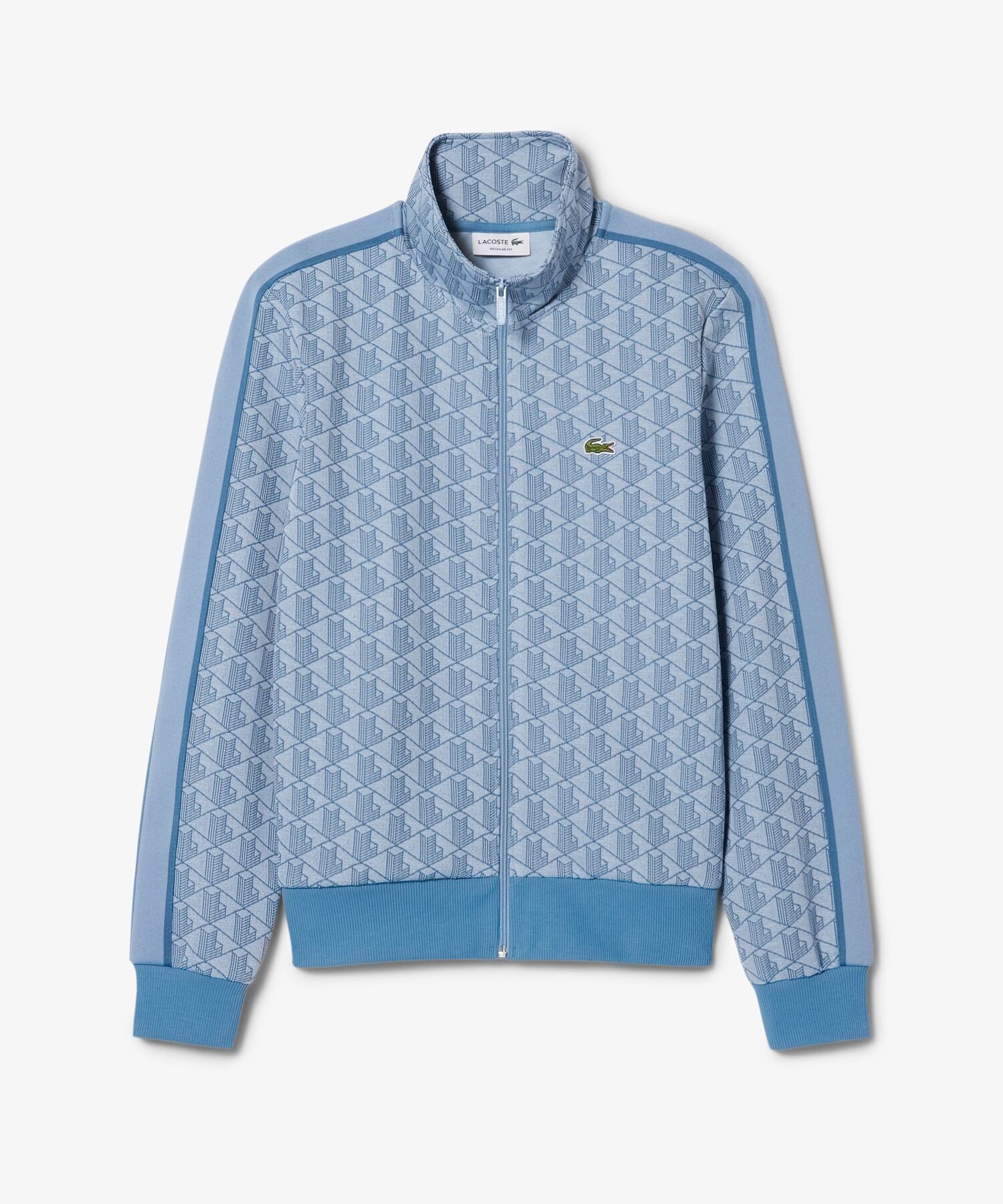 LACOSTE｜モノグラムジャカードトラックジャケット 【セットアップ対応