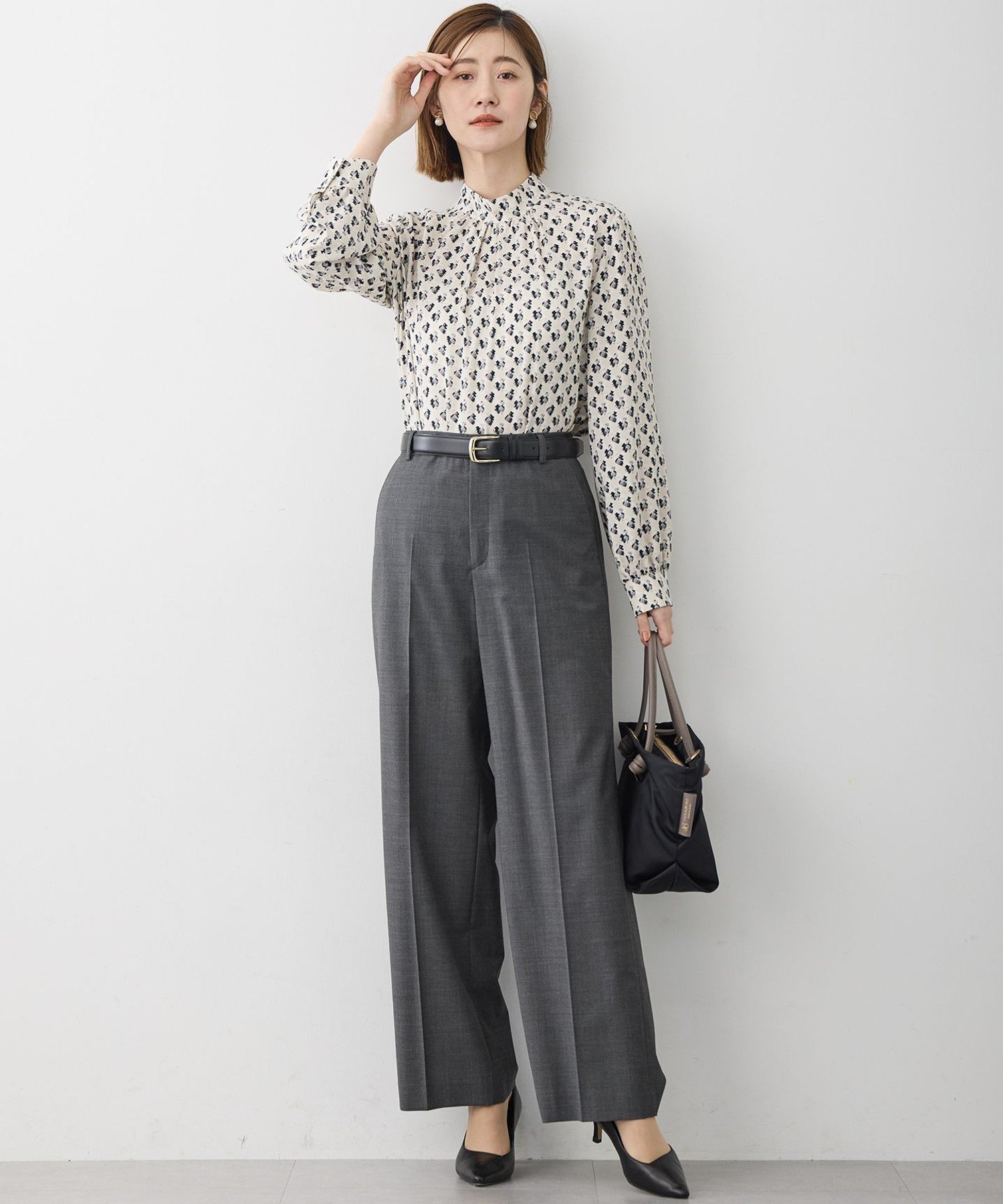 23区｜【好評につき追加/Oggi6月号掲載】ガラスフェザー ベルト