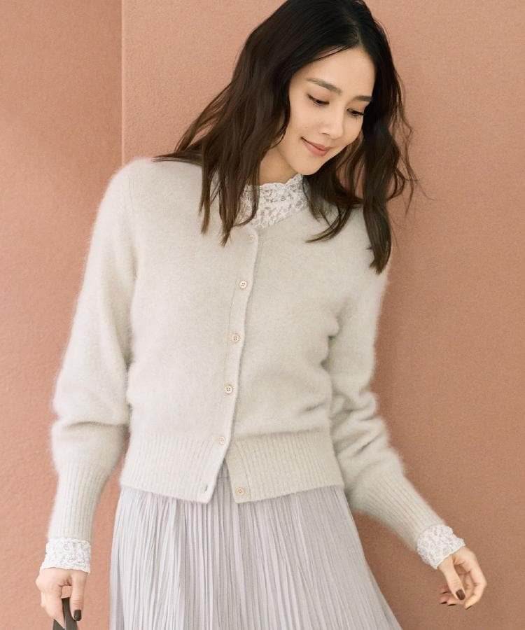 UNTITLED｜【ふわふわニット/前後2WAY】フォックスカシミヤ