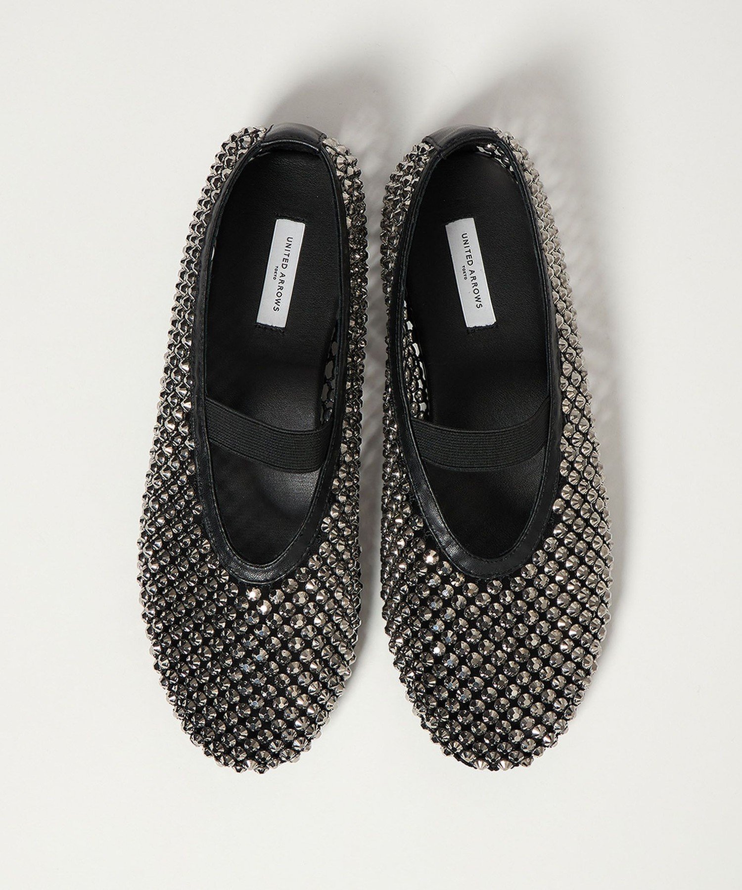 UNITED ARROWS｜メッシュ ビジュー フラットシューズ | Rakuten