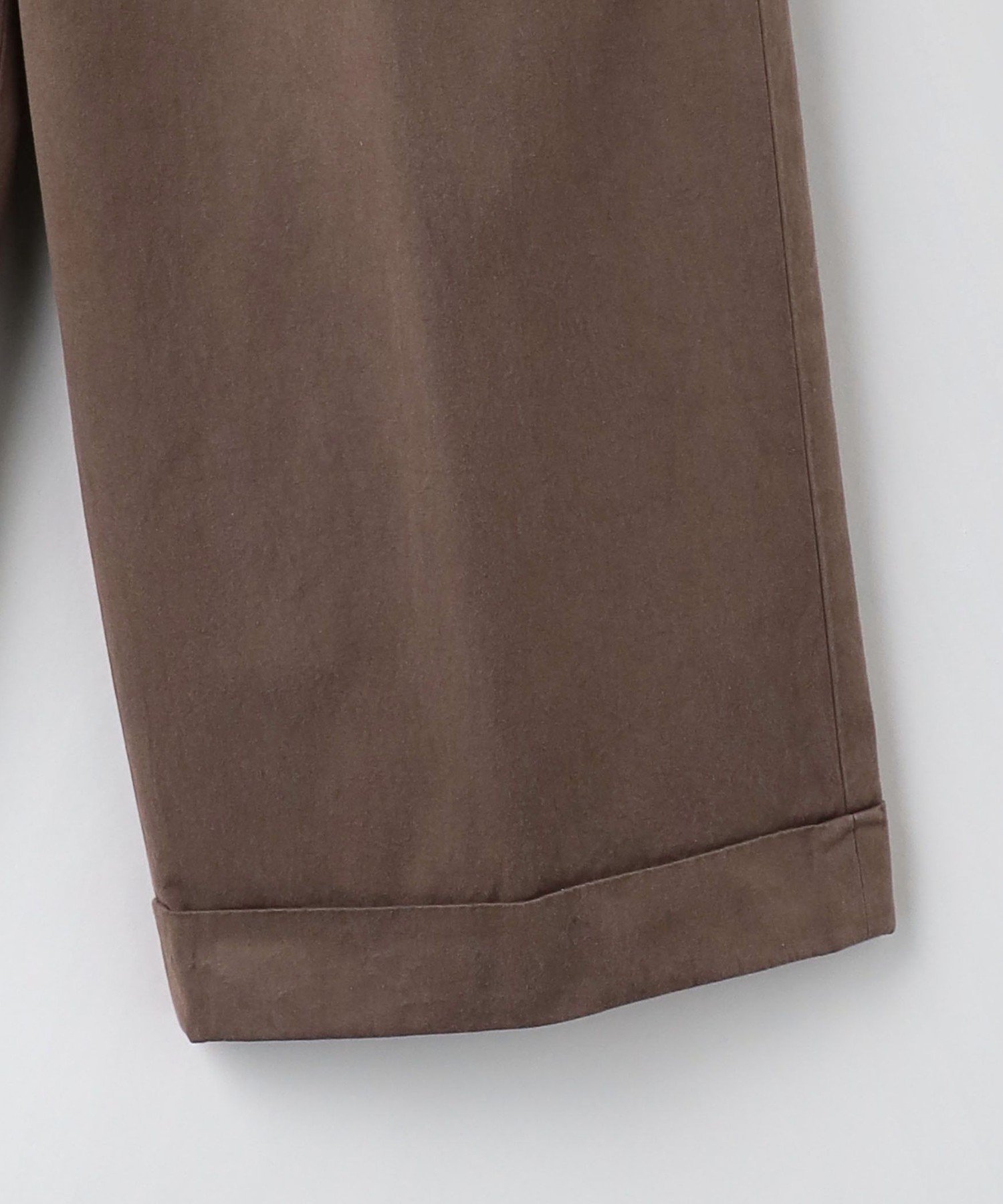 ＜6(ROKU)＞コットンチノワイドパンツ 6(ROKU)＞コットン チノ ワイド パンツ